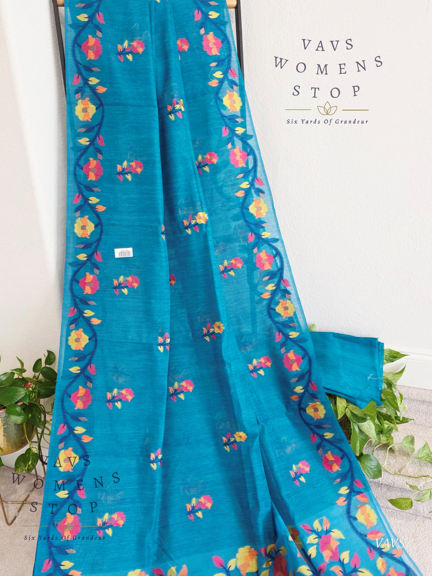 Semi Matka Silk Jamdani Saree