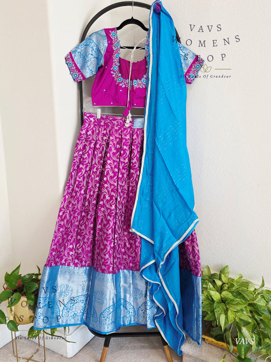 Traditional Half Saree Set