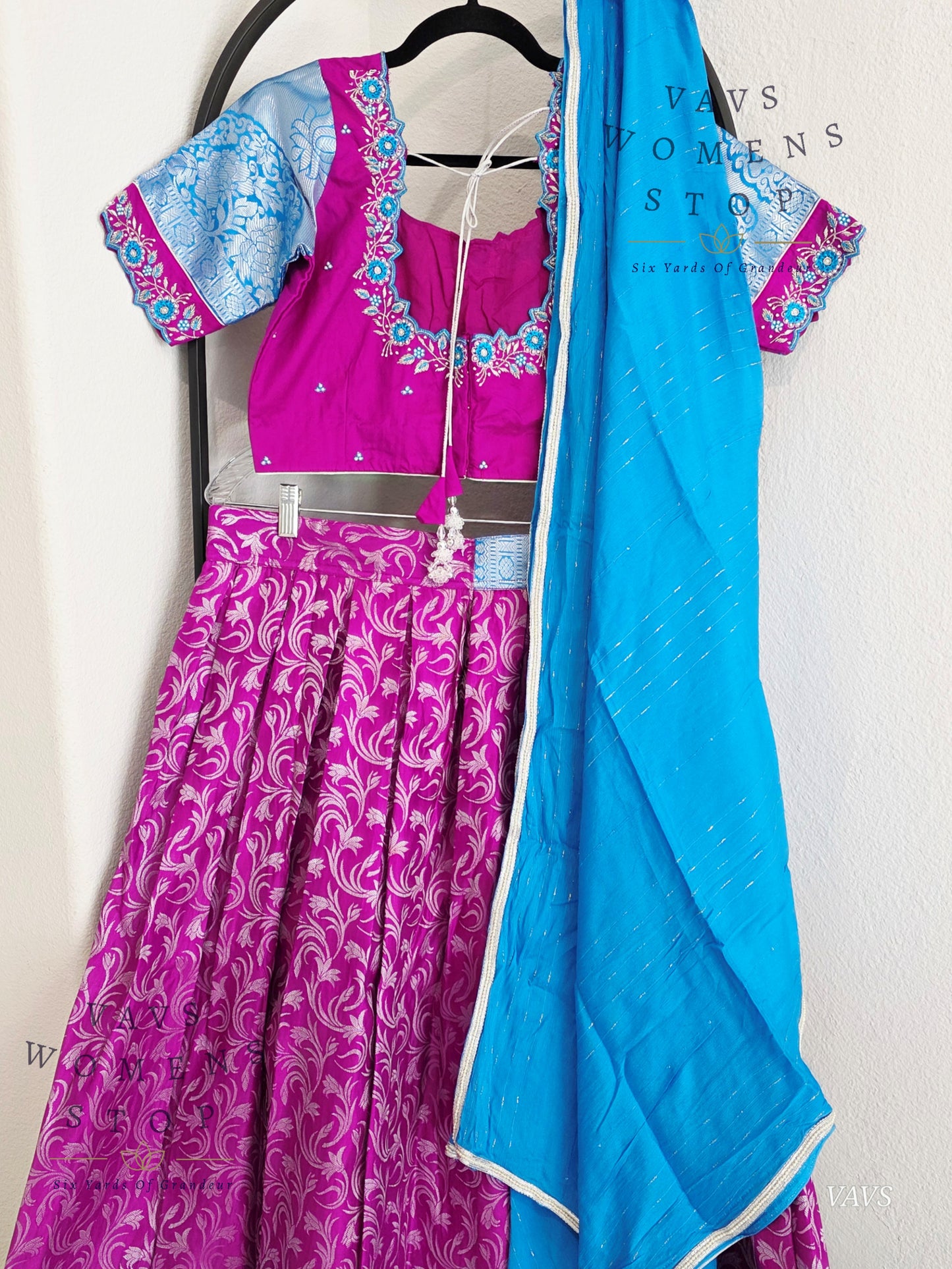 Traditional Half Saree Set