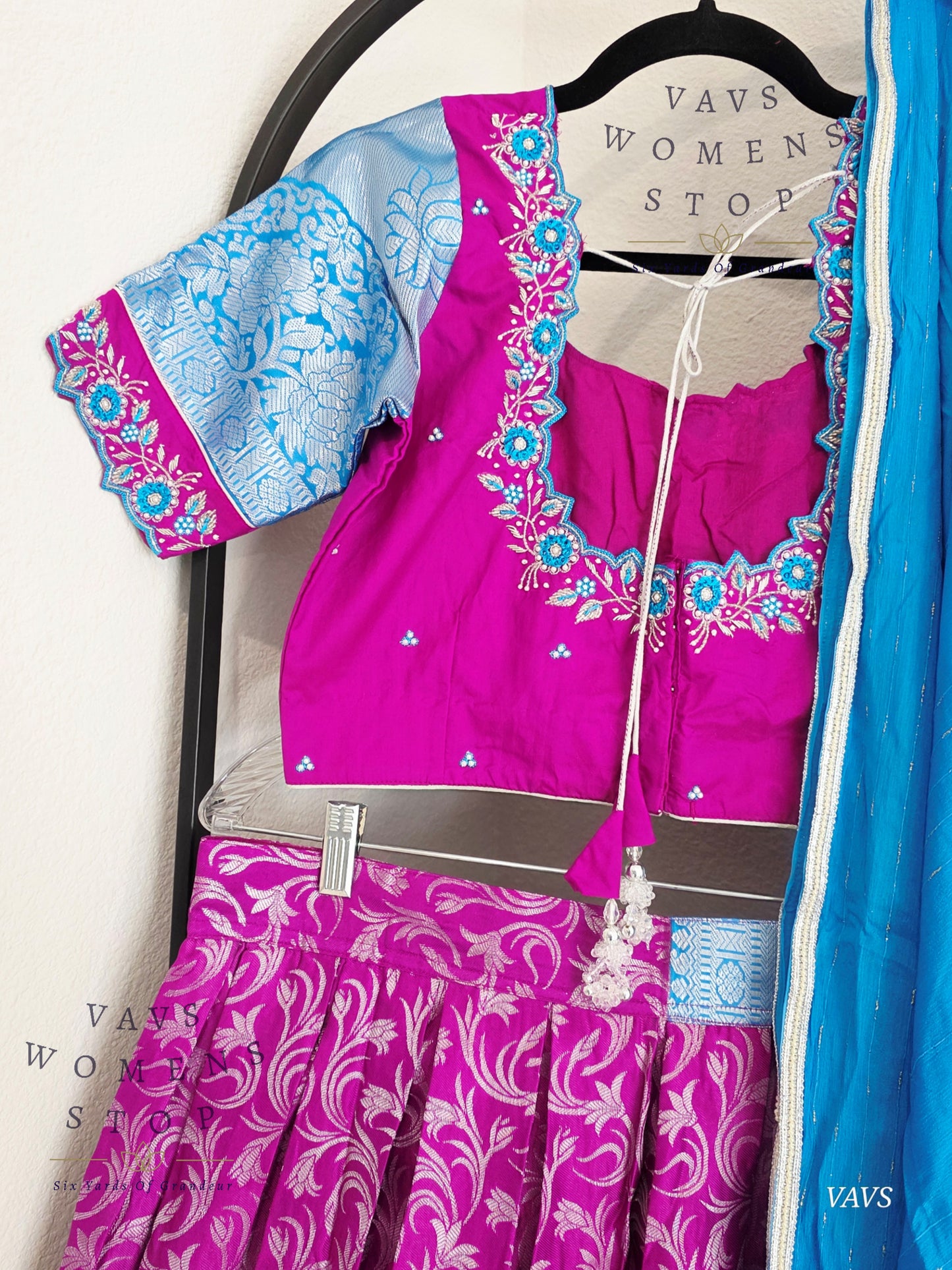 Traditional Half Saree Set