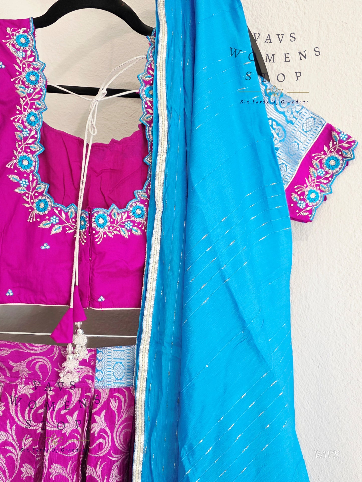 Traditional Half Saree Set