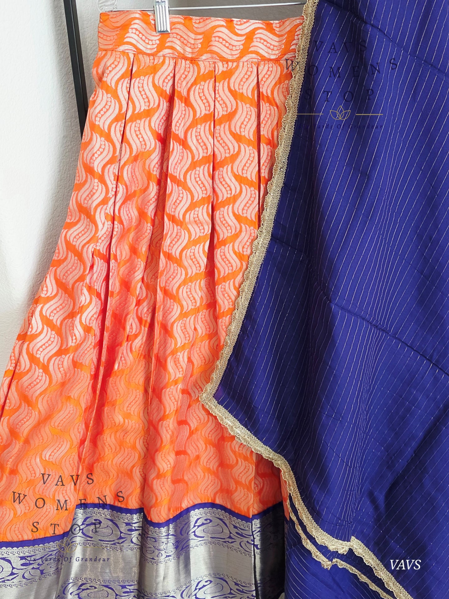 Traditional Half Saree Set