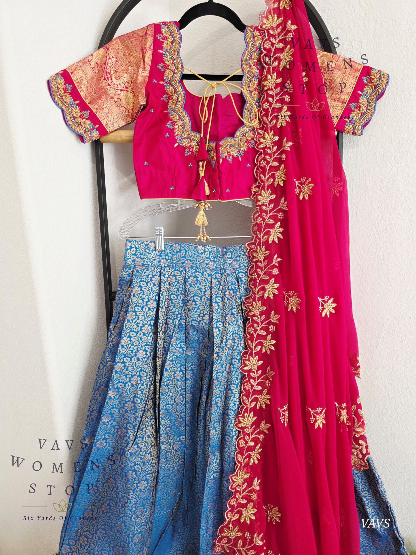 Traditional Half Saree Set