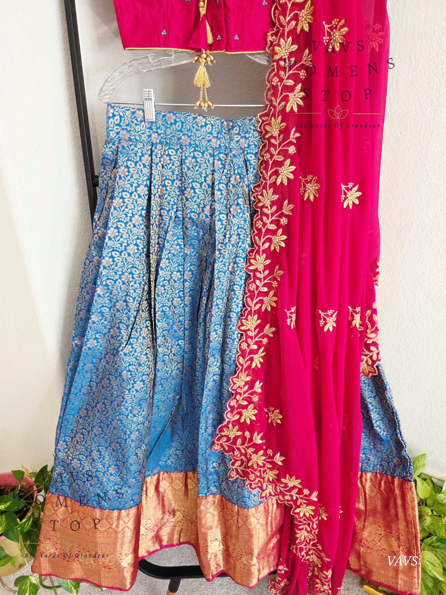 Traditional Half Saree Set