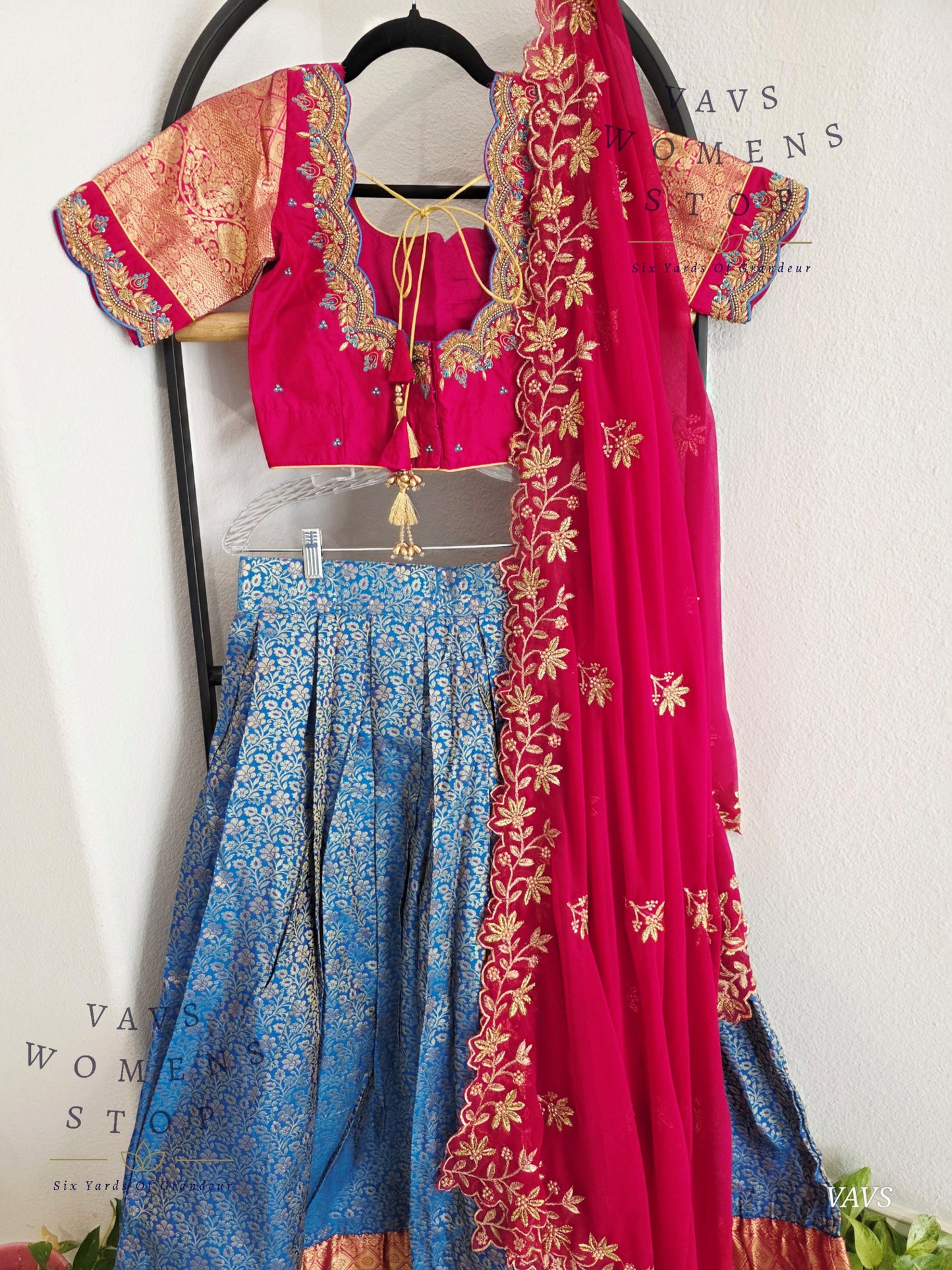 Traditional Half Saree Set