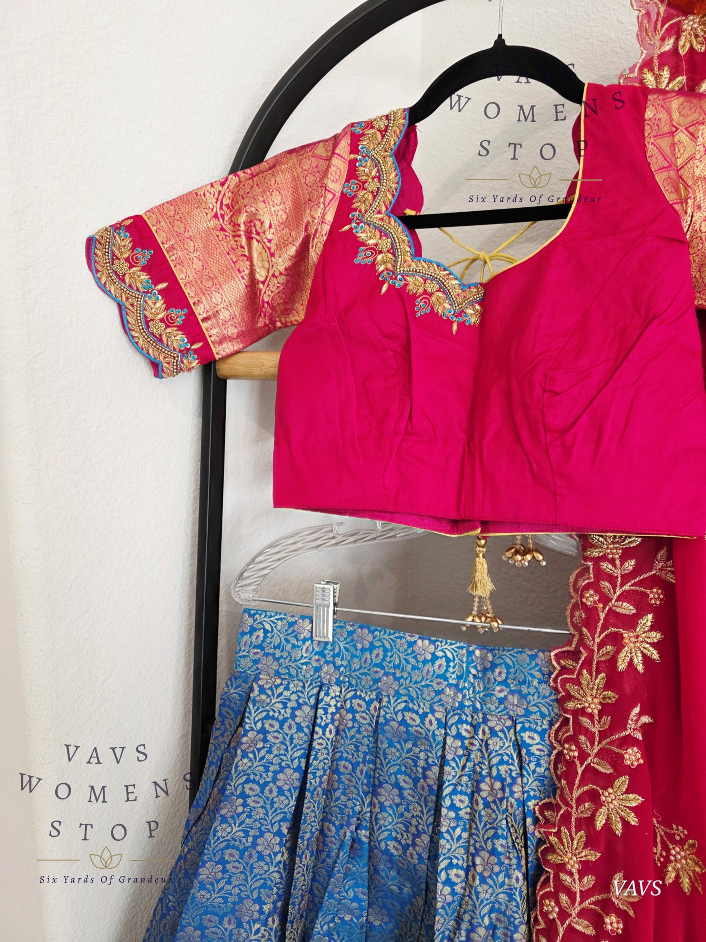 Traditional Half Saree Set