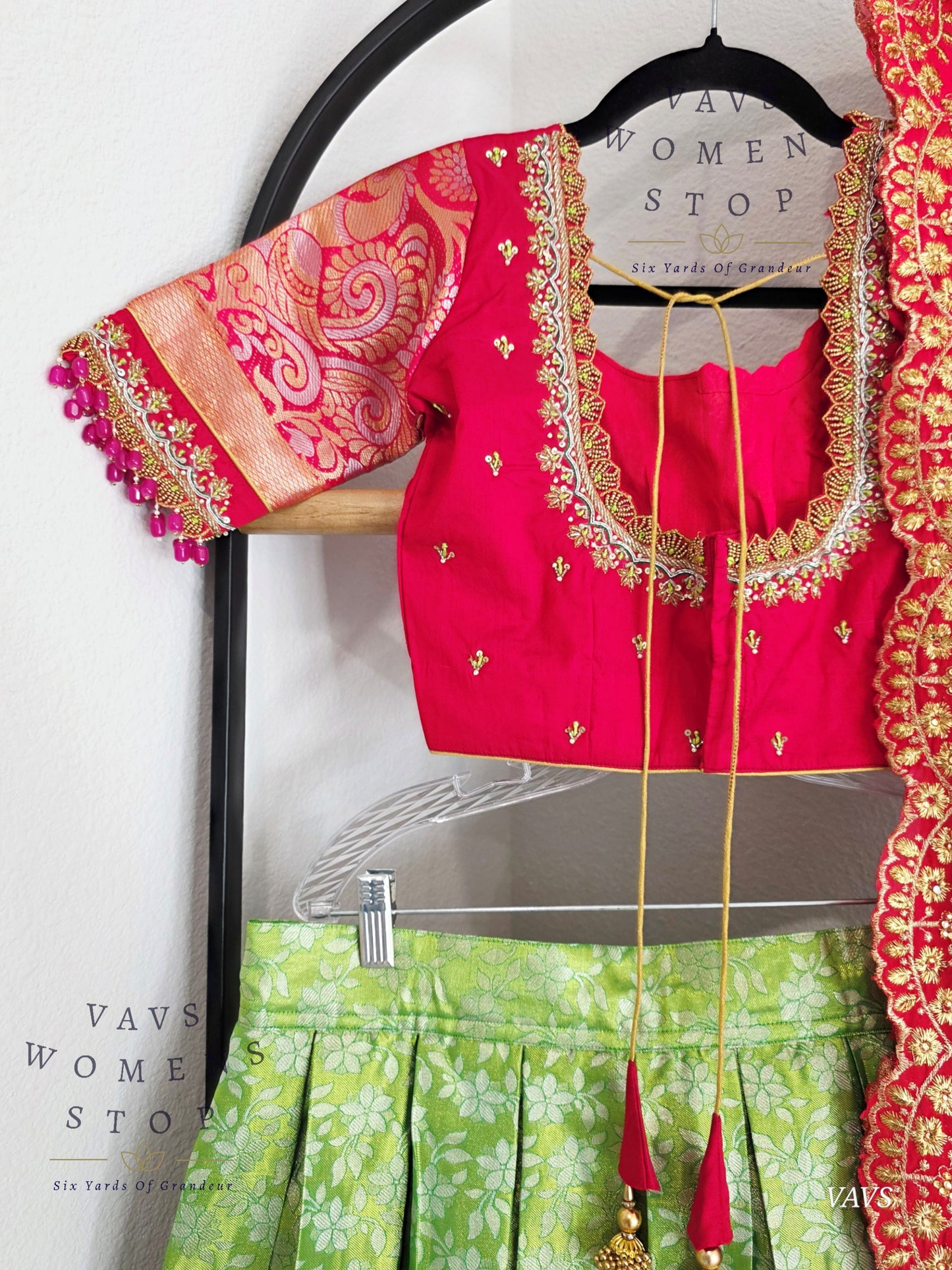 Traditional Half Saree Set