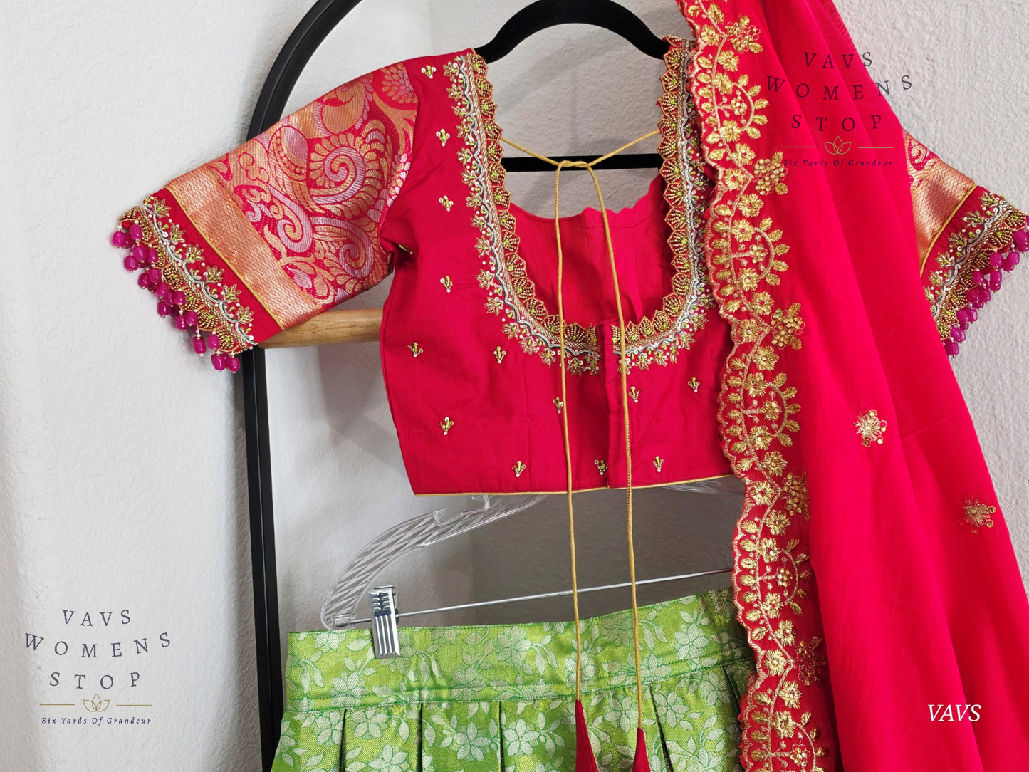 Traditional Half Saree Set