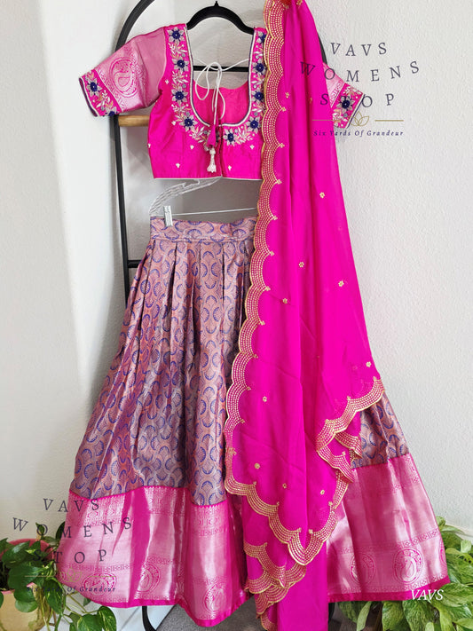 Traditional Half Saree Set