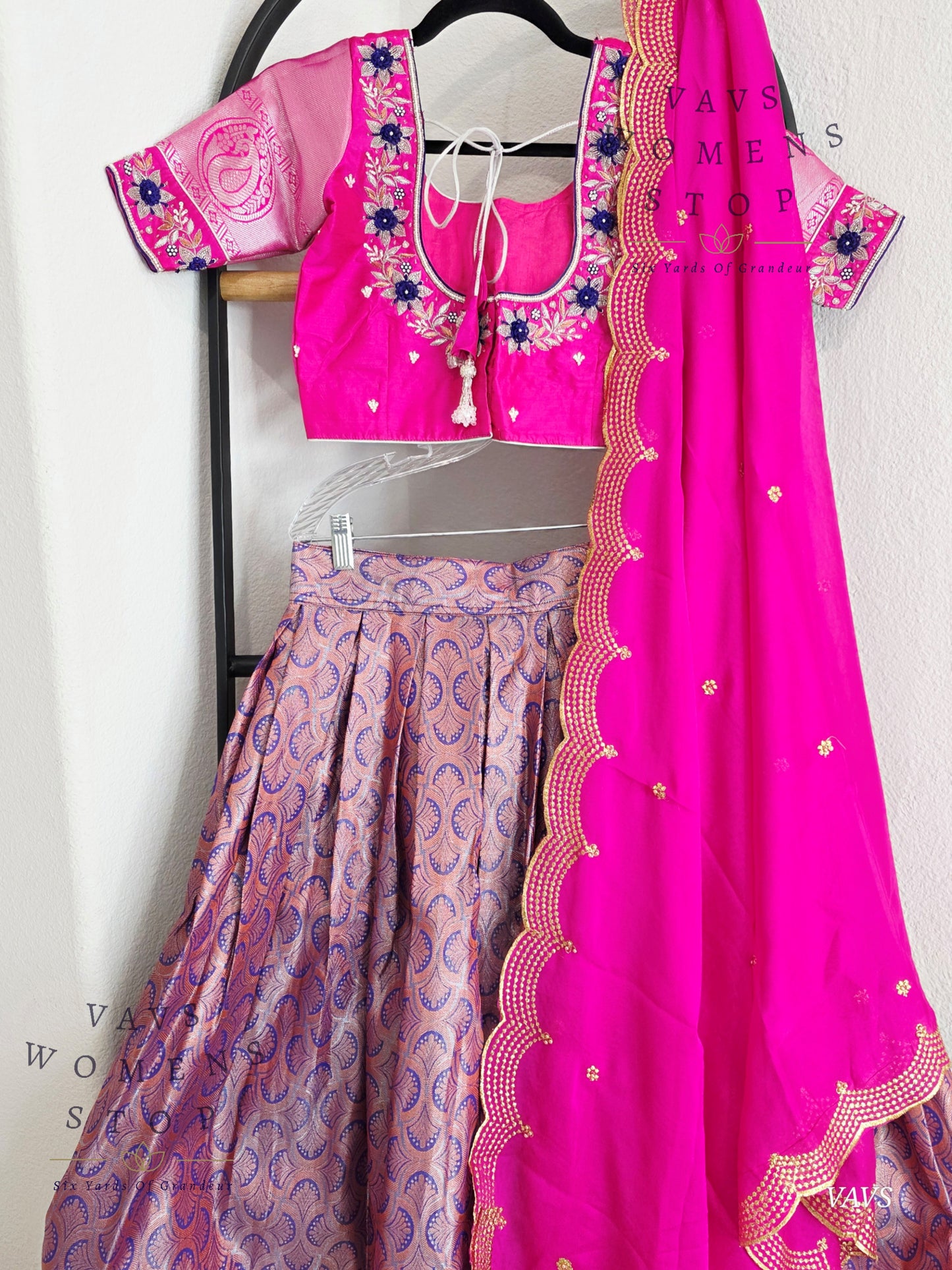 Traditional Half Saree Set