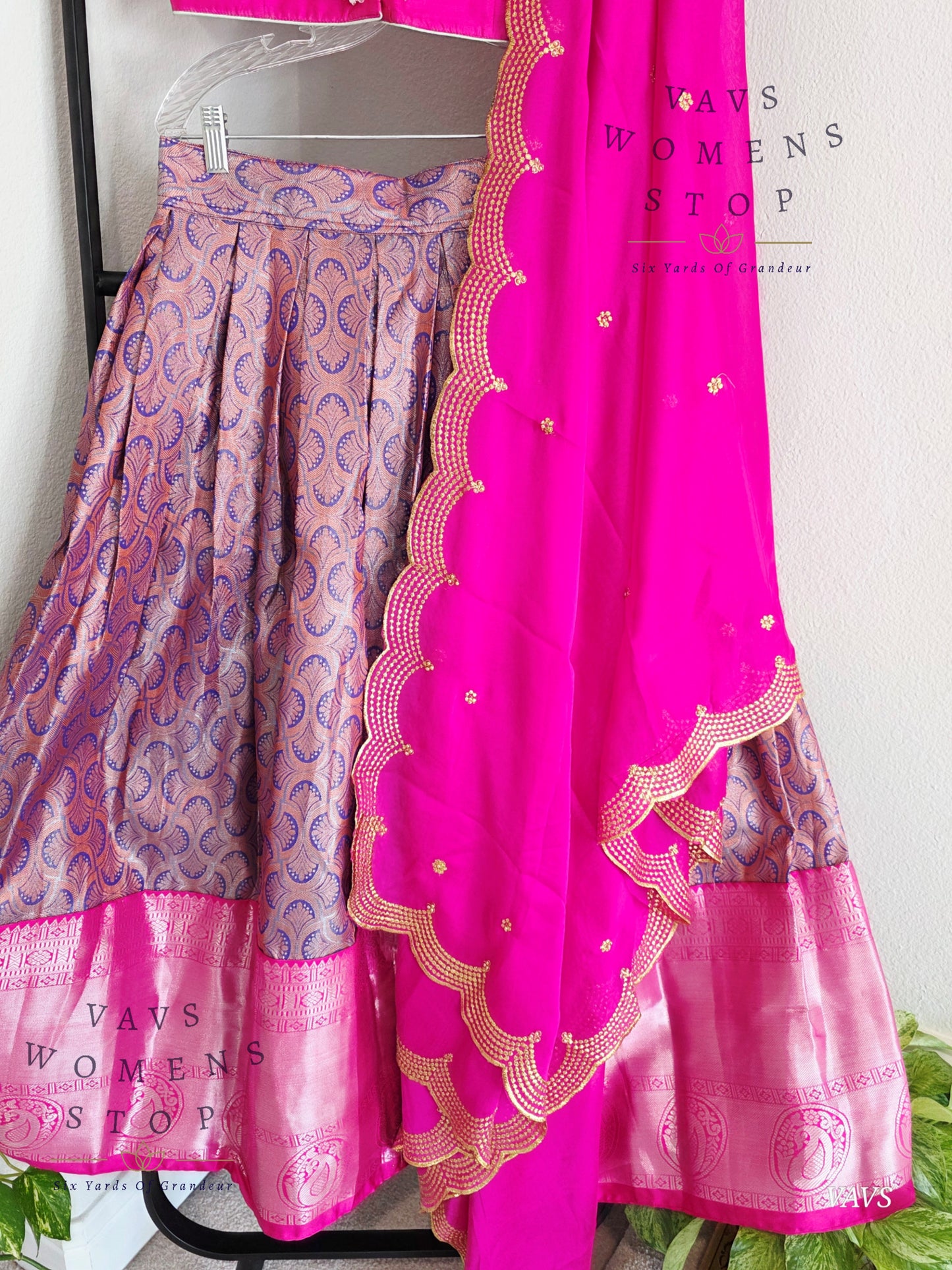 Traditional Half Saree Set
