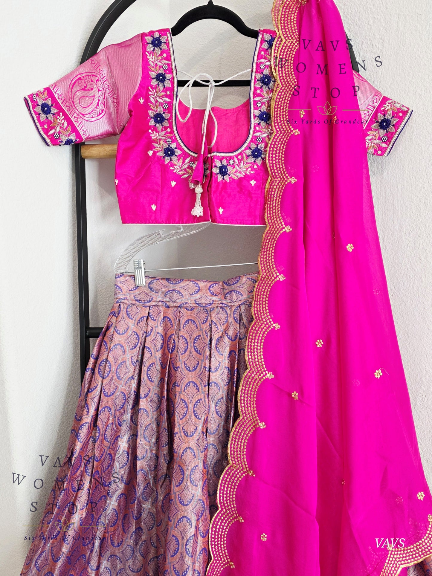 Traditional Half Saree Set