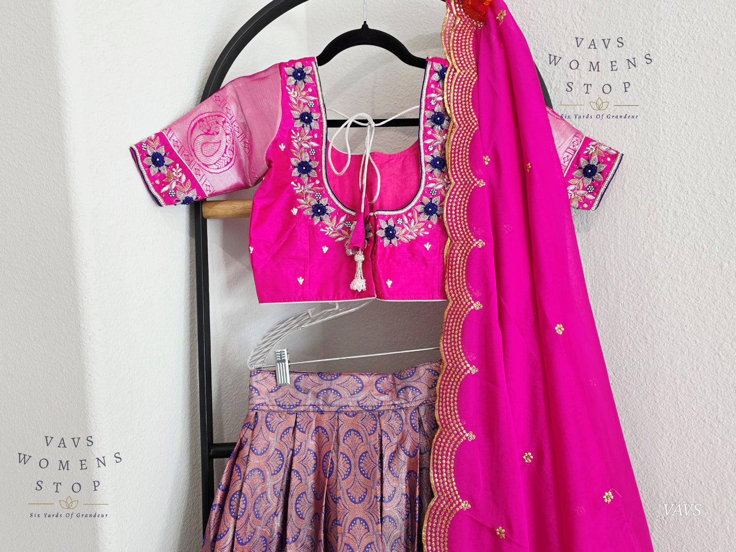 Traditional Half Saree Set