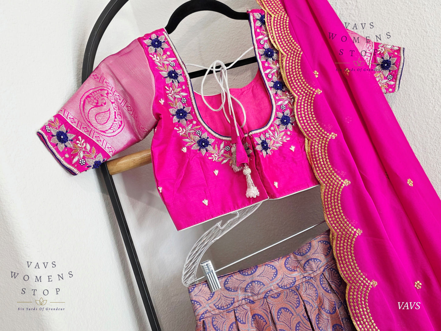 Traditional Half Saree Set