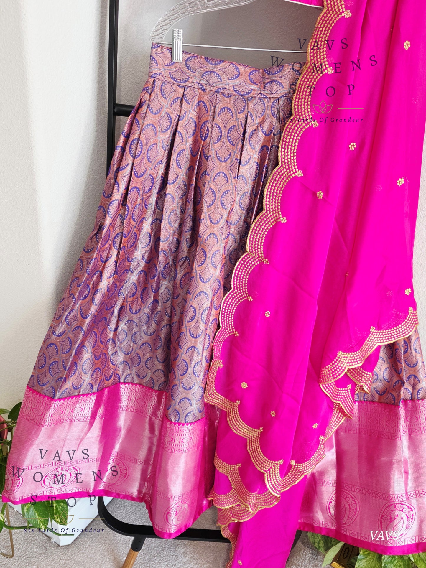 Traditional Half Saree Set