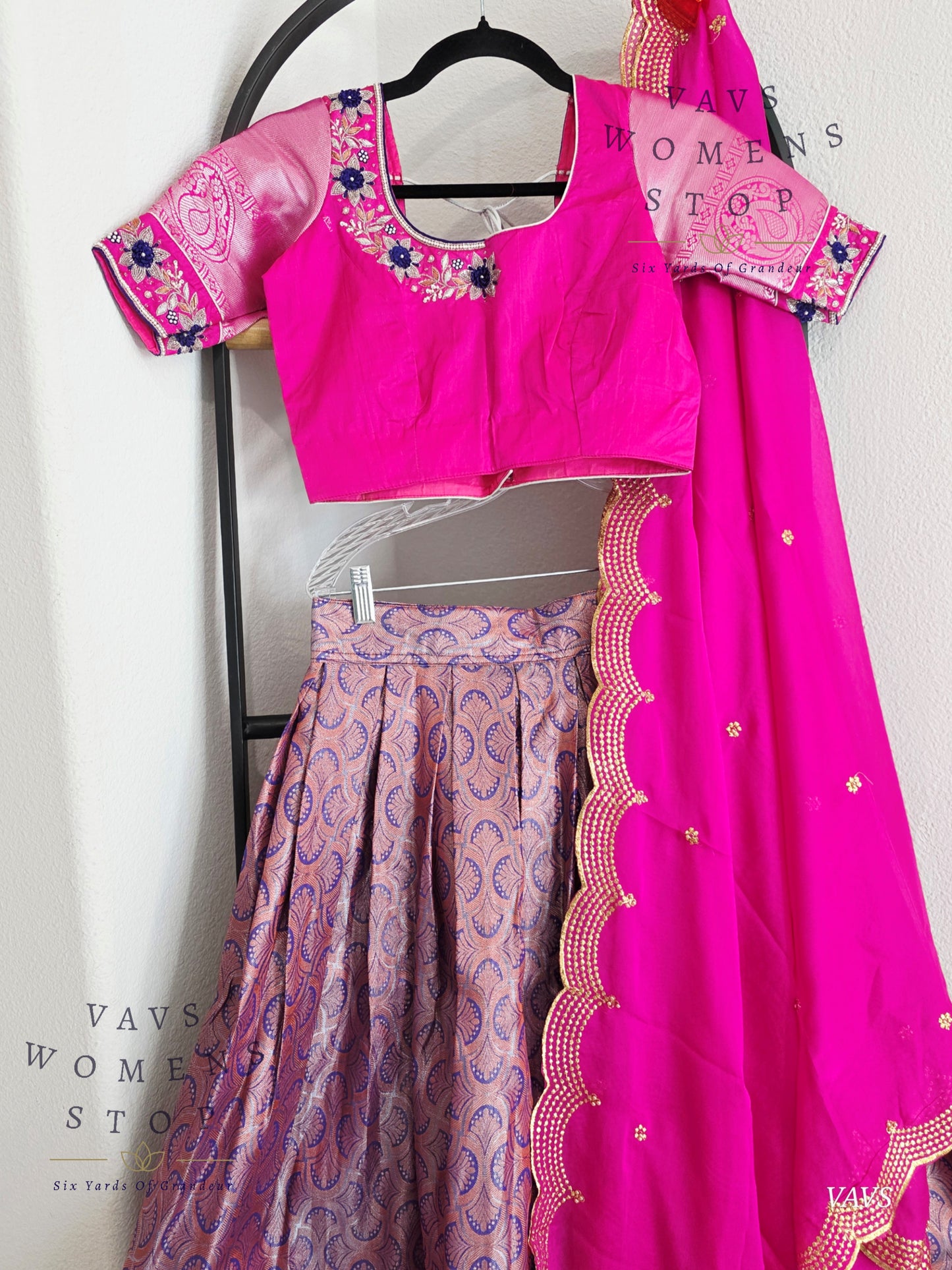 Traditional Half Saree Set