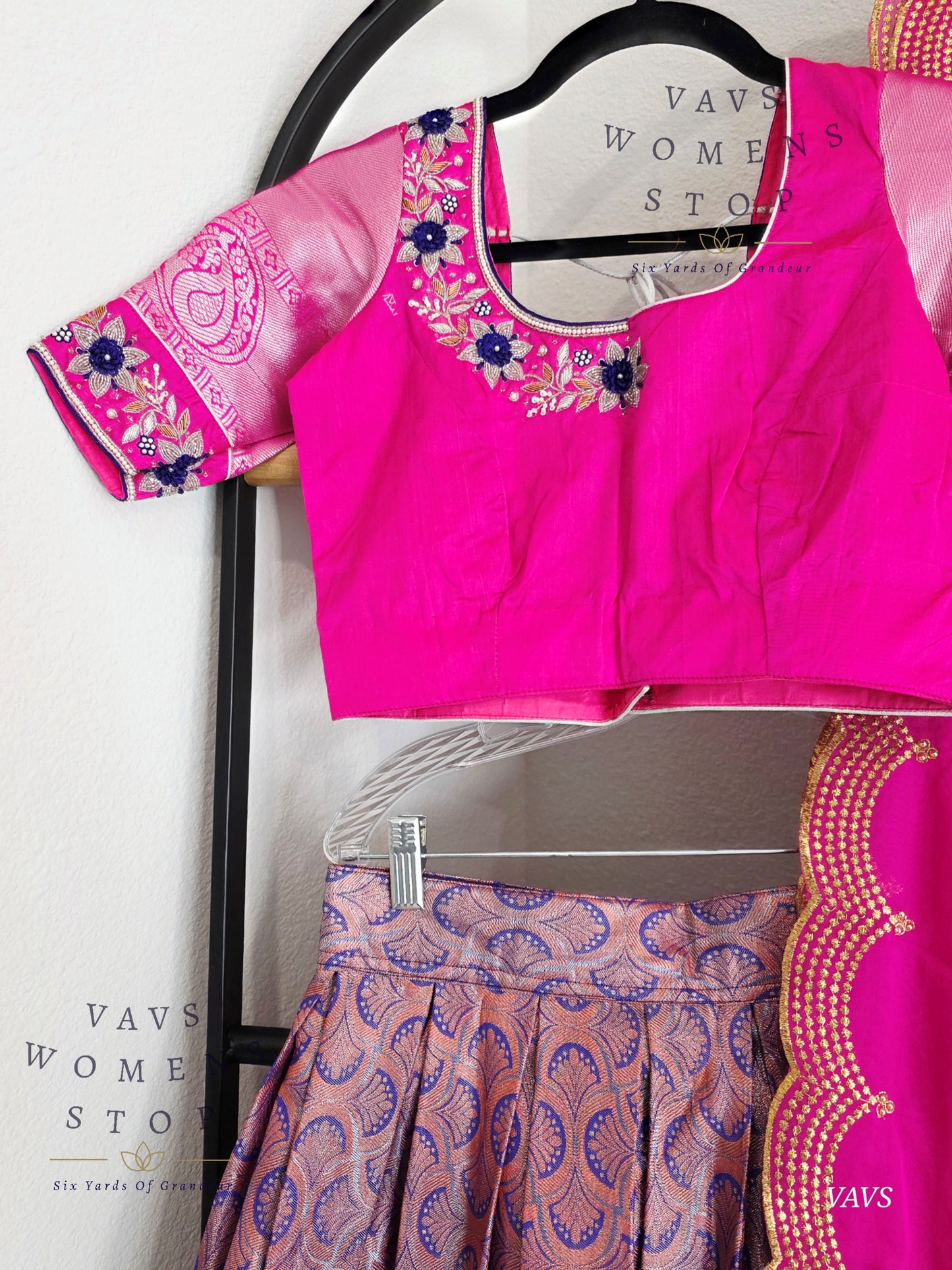 Traditional Half Saree Set