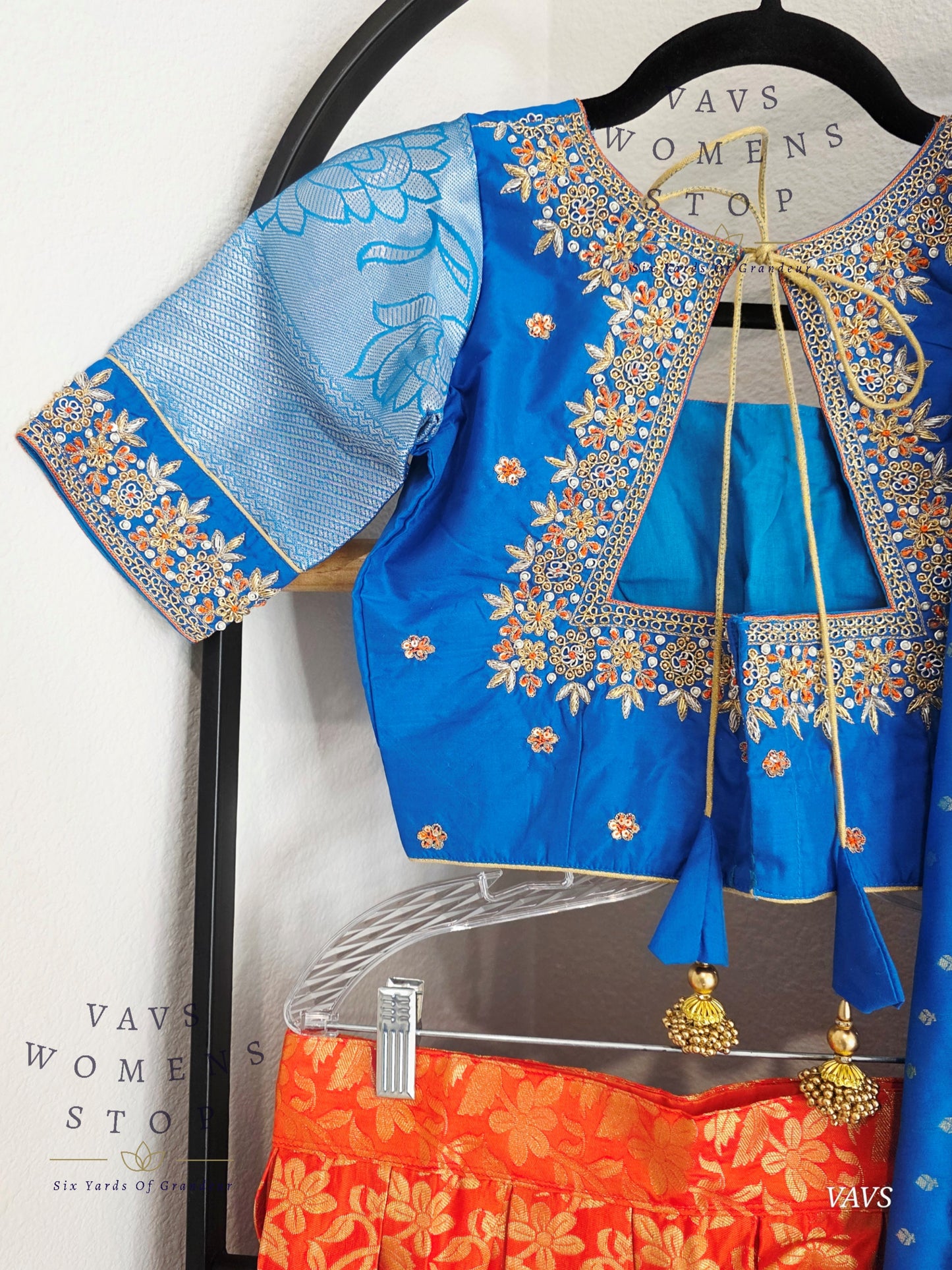 Traditional Half Saree Set