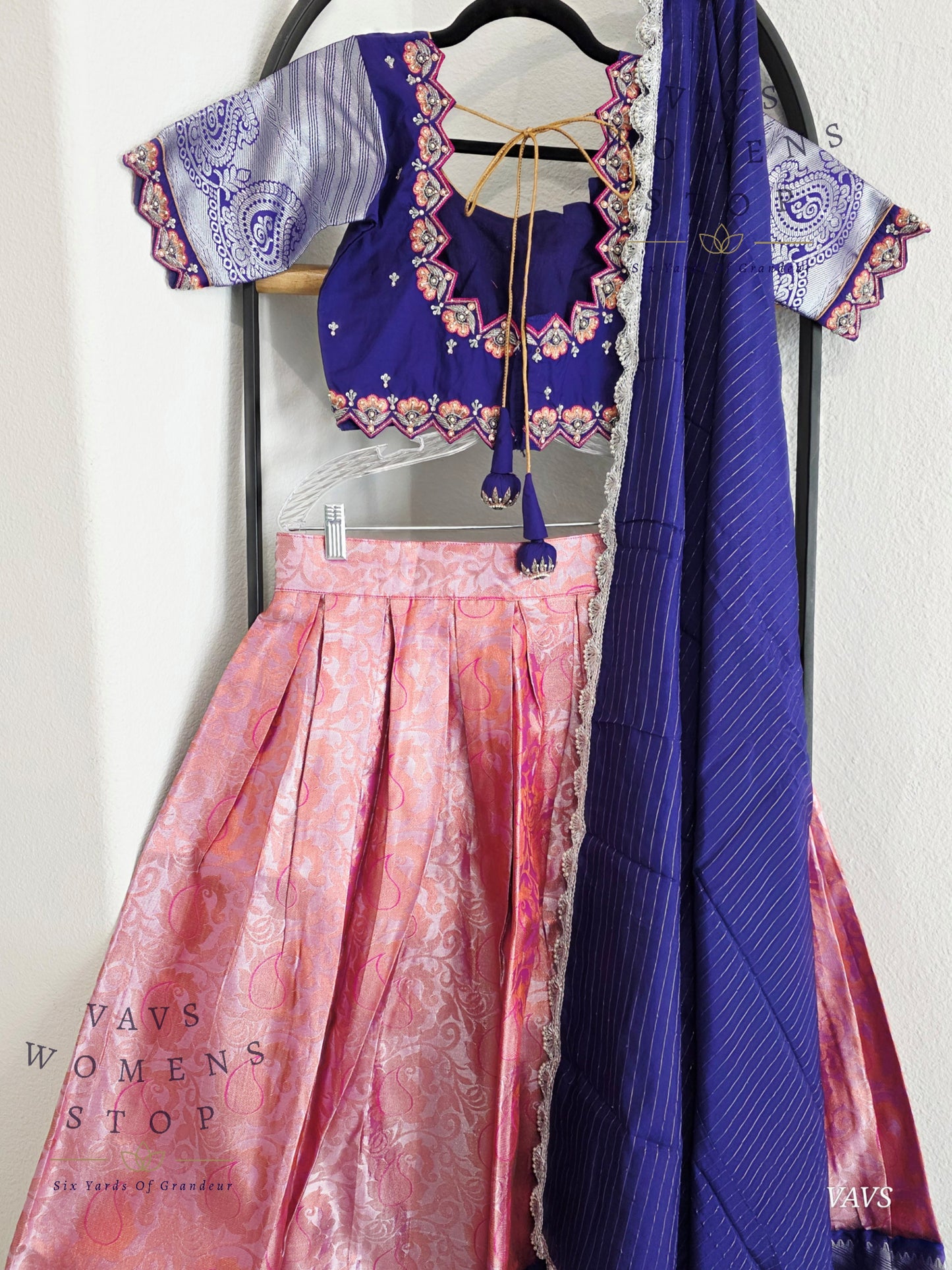 Traditional Half Saree Set