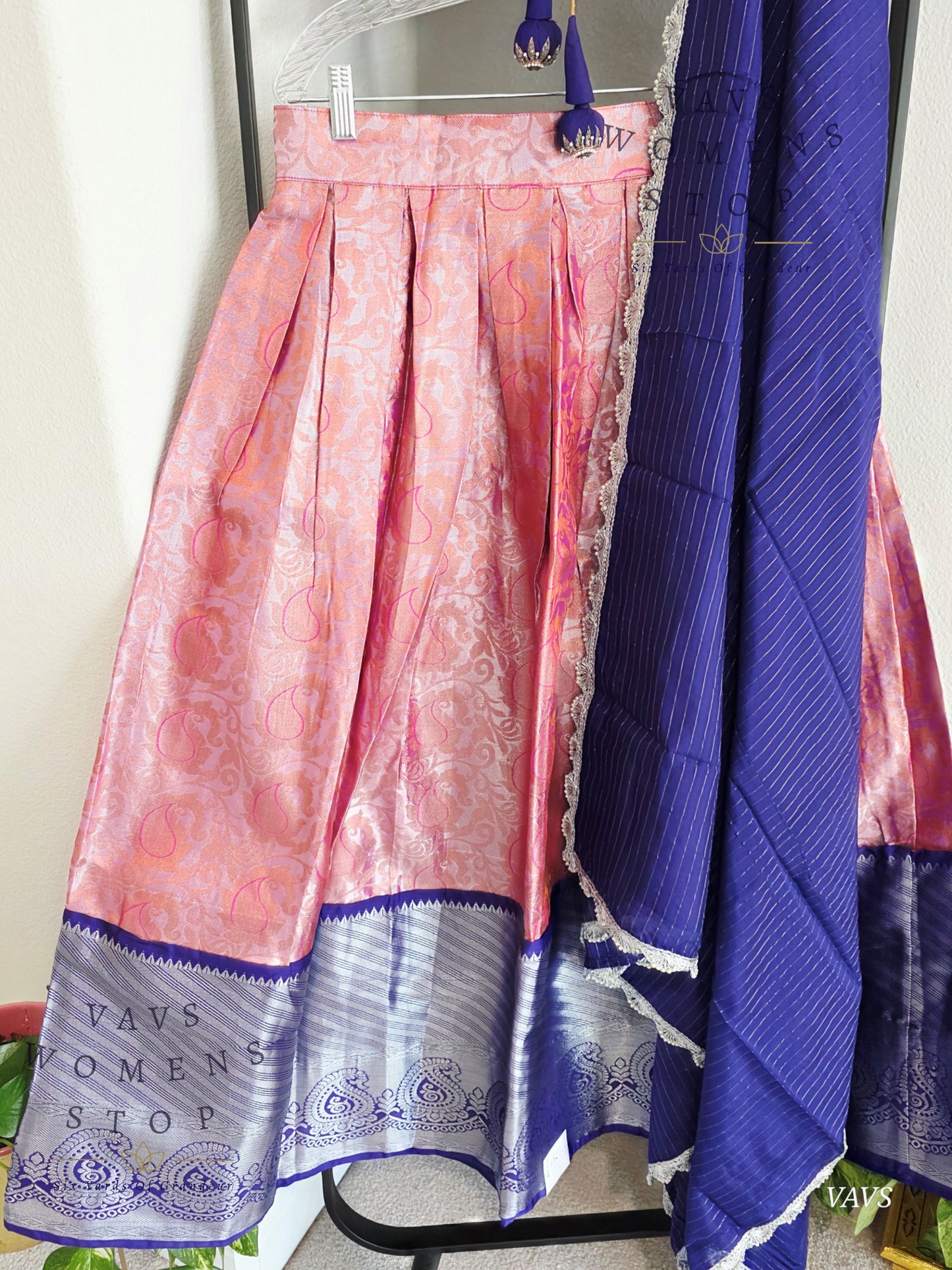 Traditional Half Saree Set