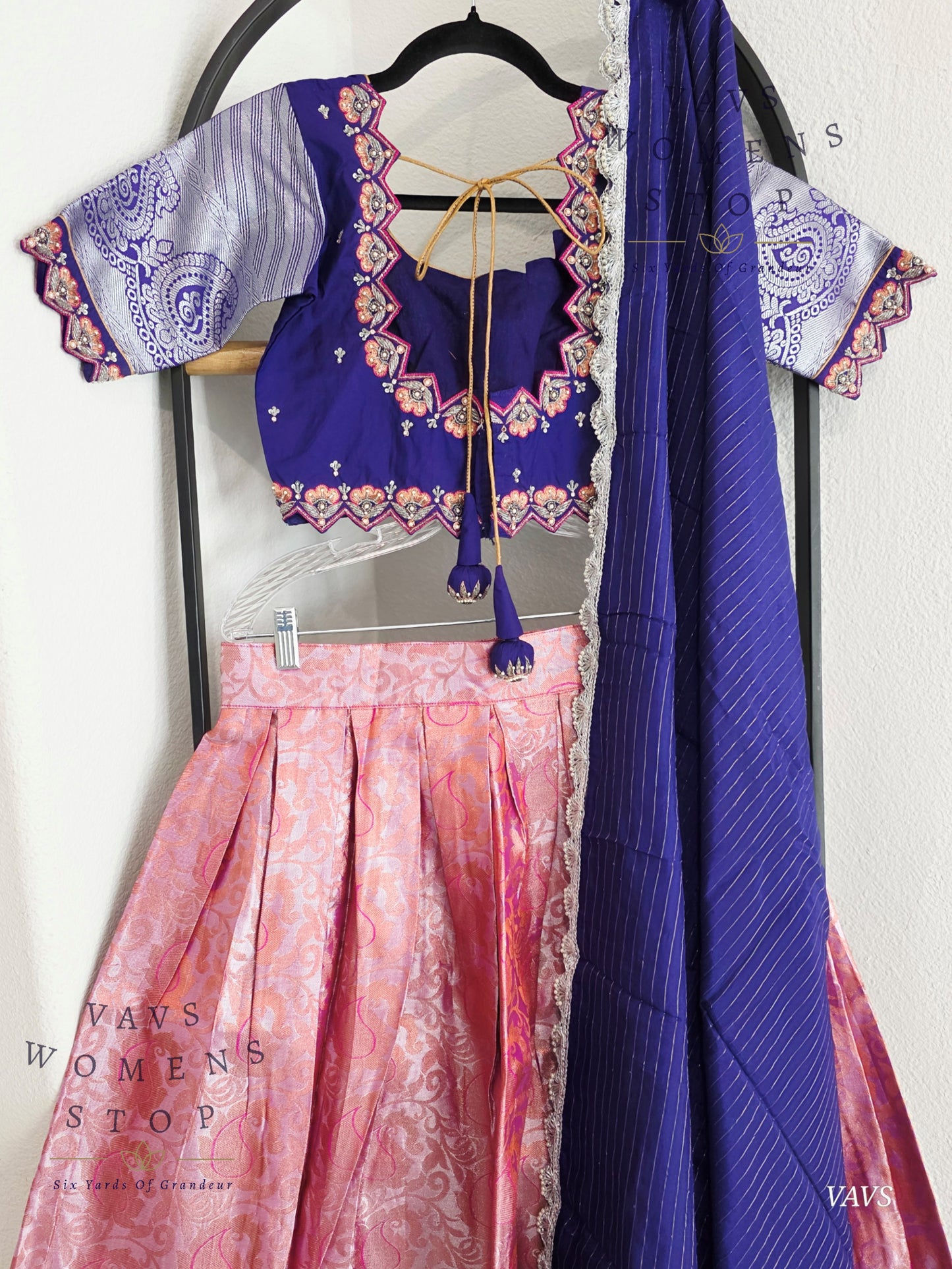 Traditional Half Saree Set