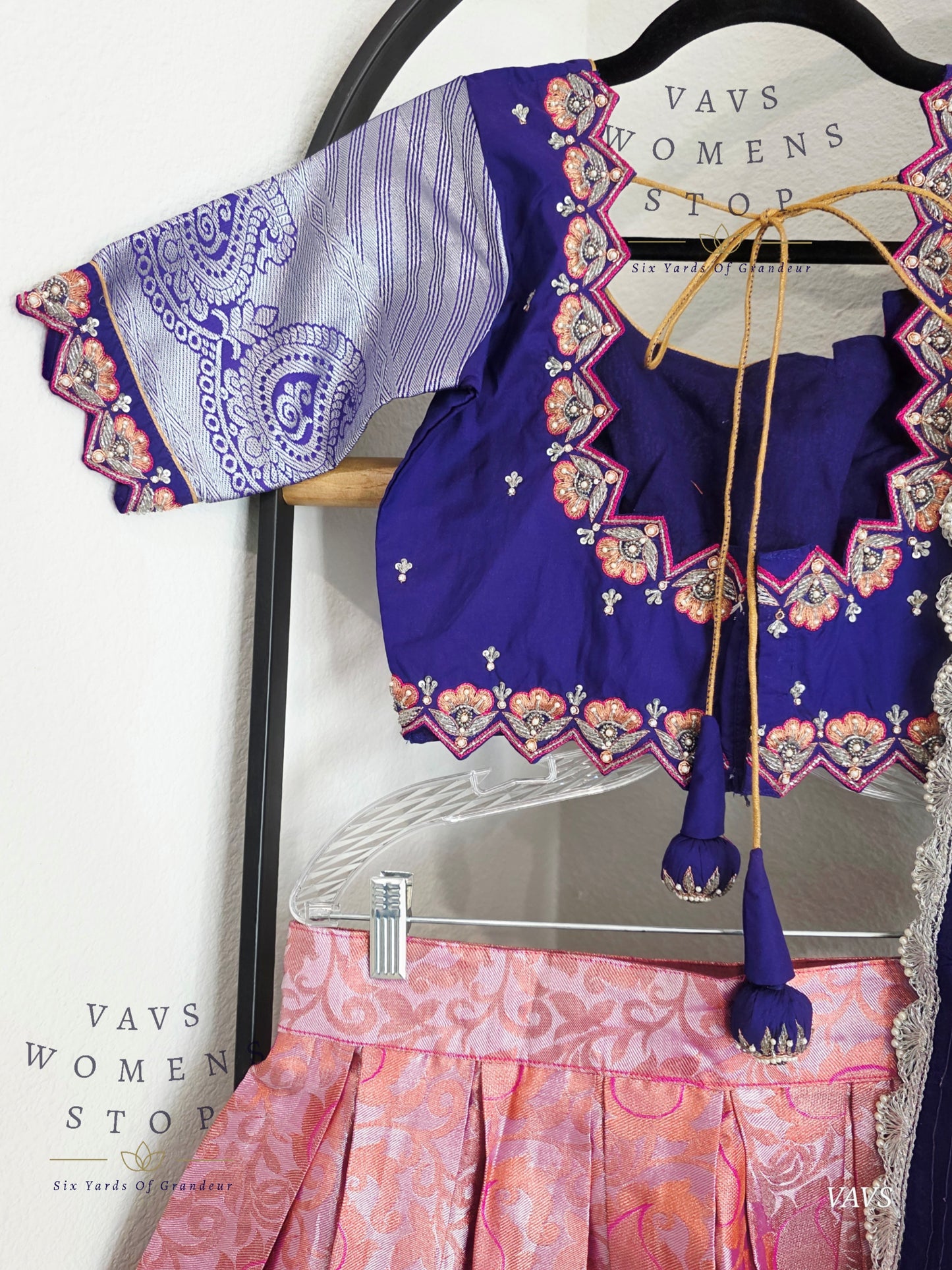 Traditional Half Saree Set