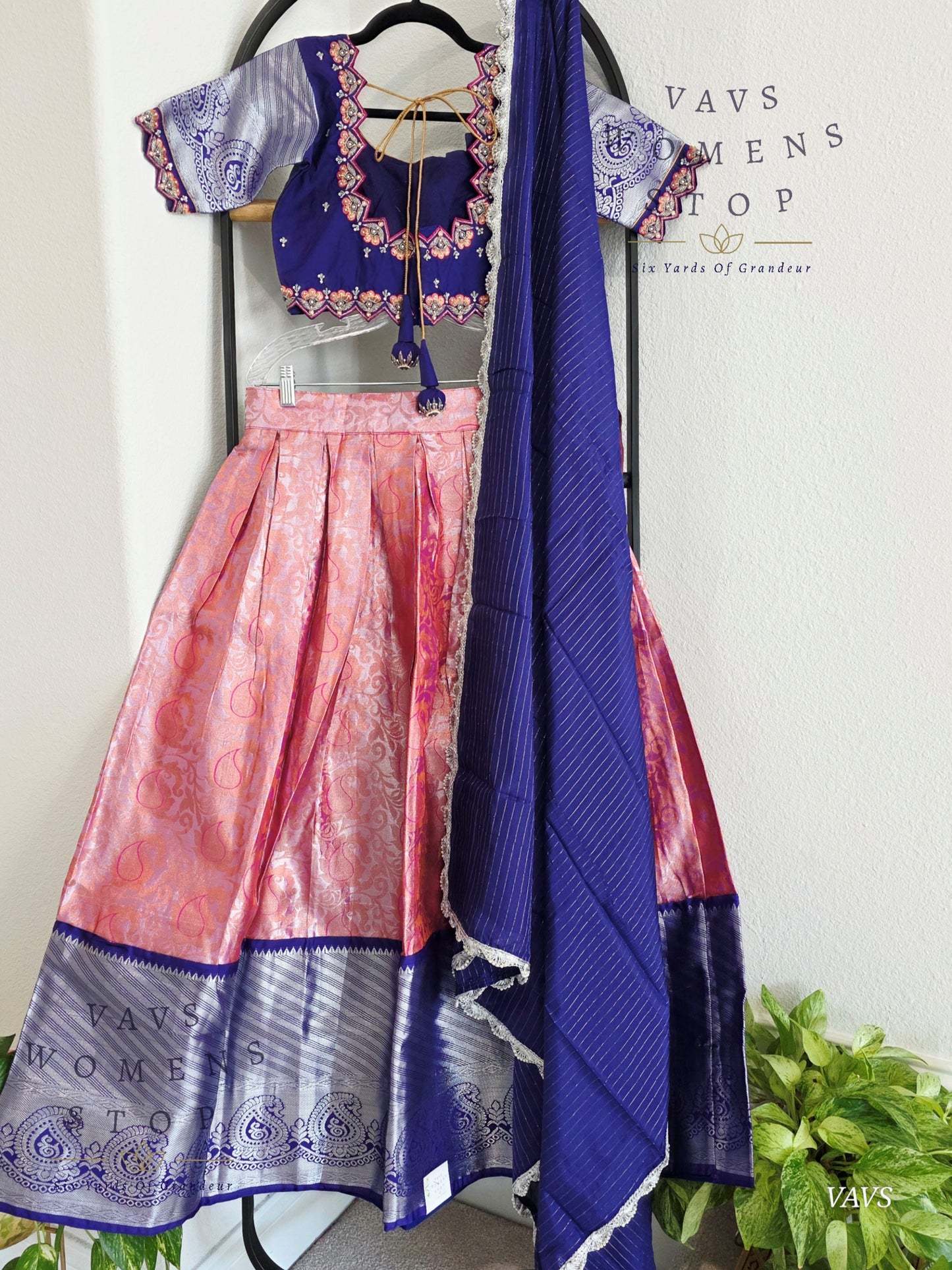Traditional Half Saree Set
