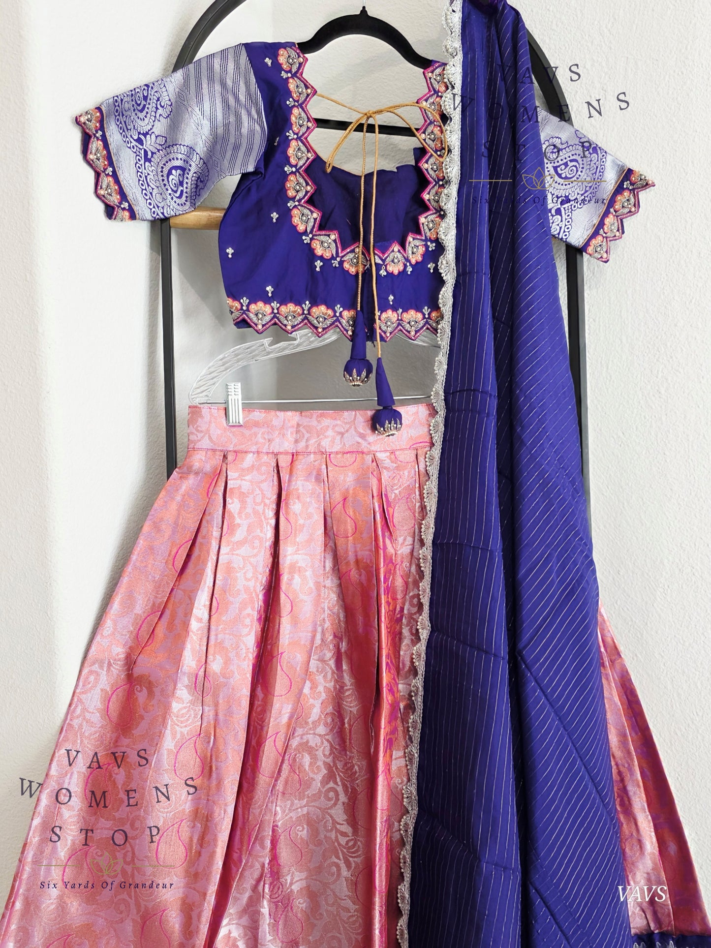 Traditional Half Saree Set