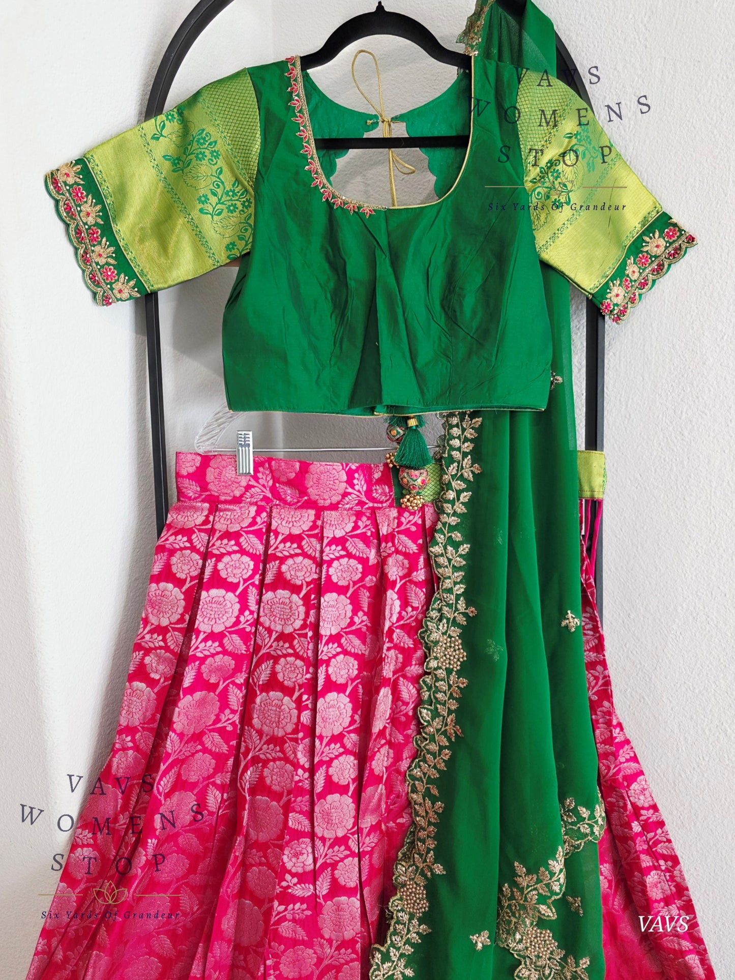 Traditional Half Saree Set