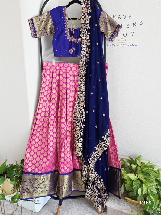 Traditional Half Saree Set