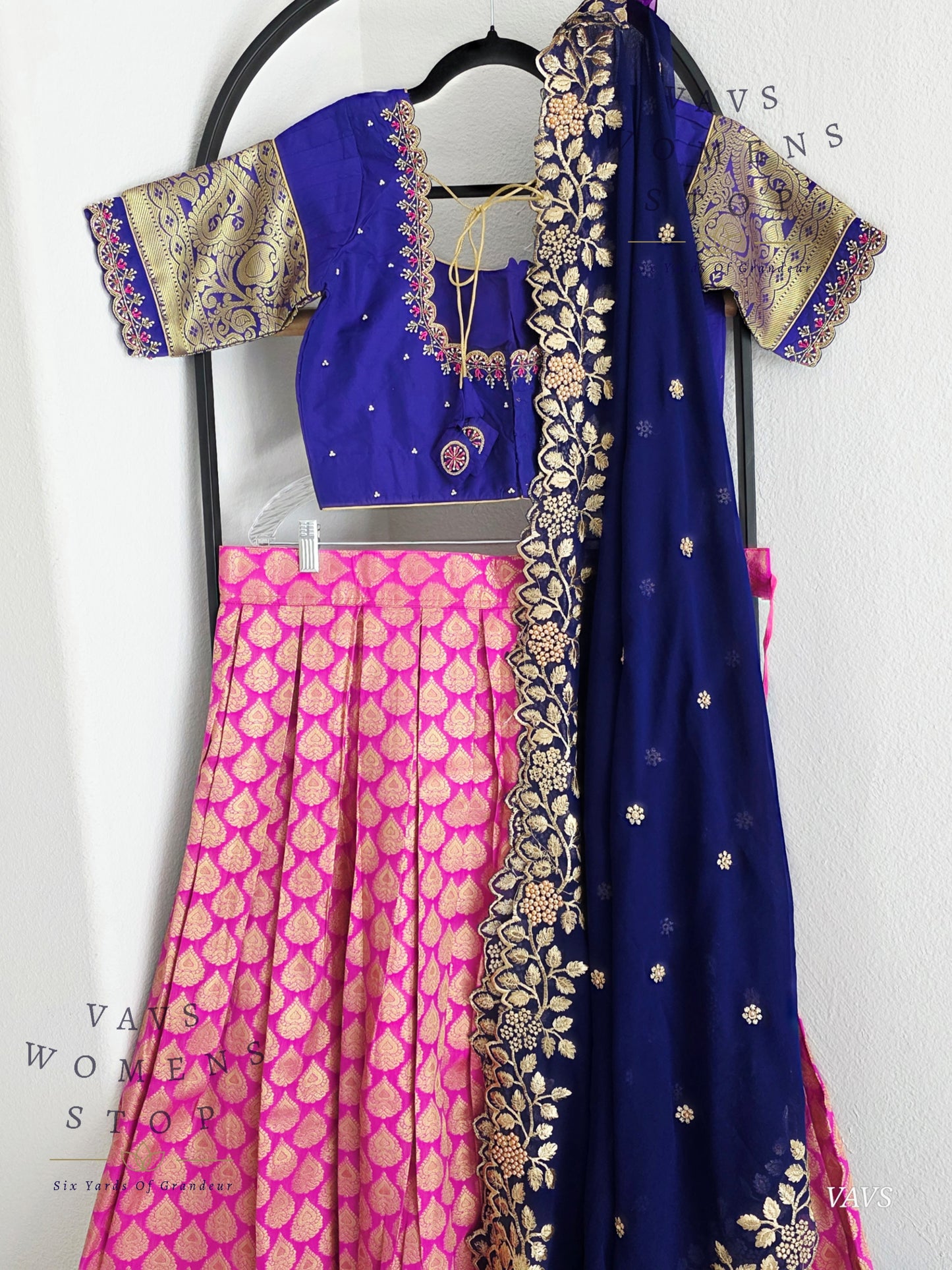 Traditional Half Saree Set