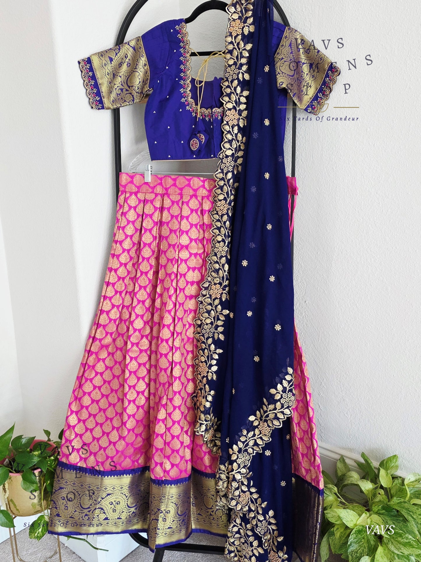 Traditional Half Saree Set
