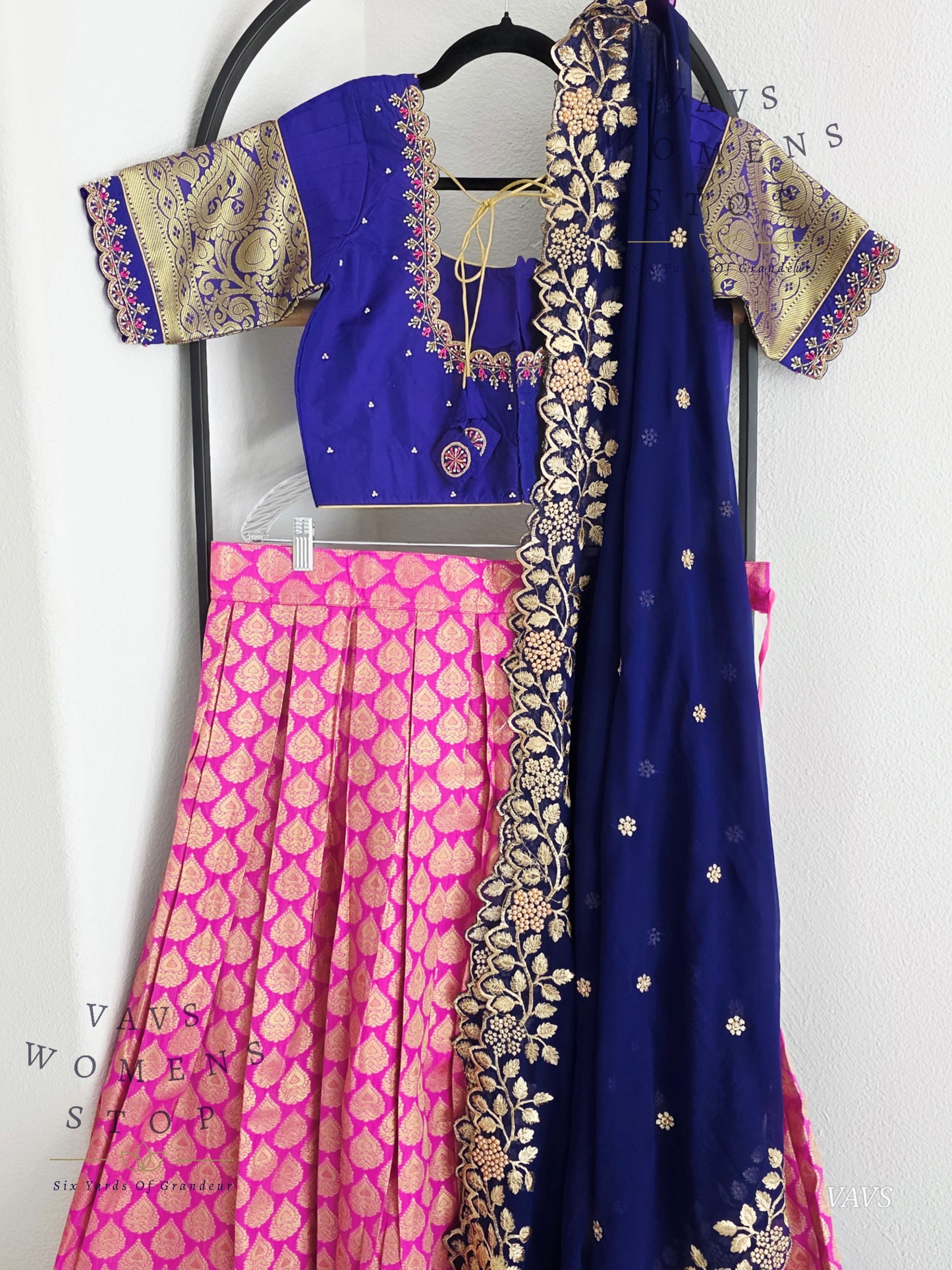 Traditional Half Saree Set