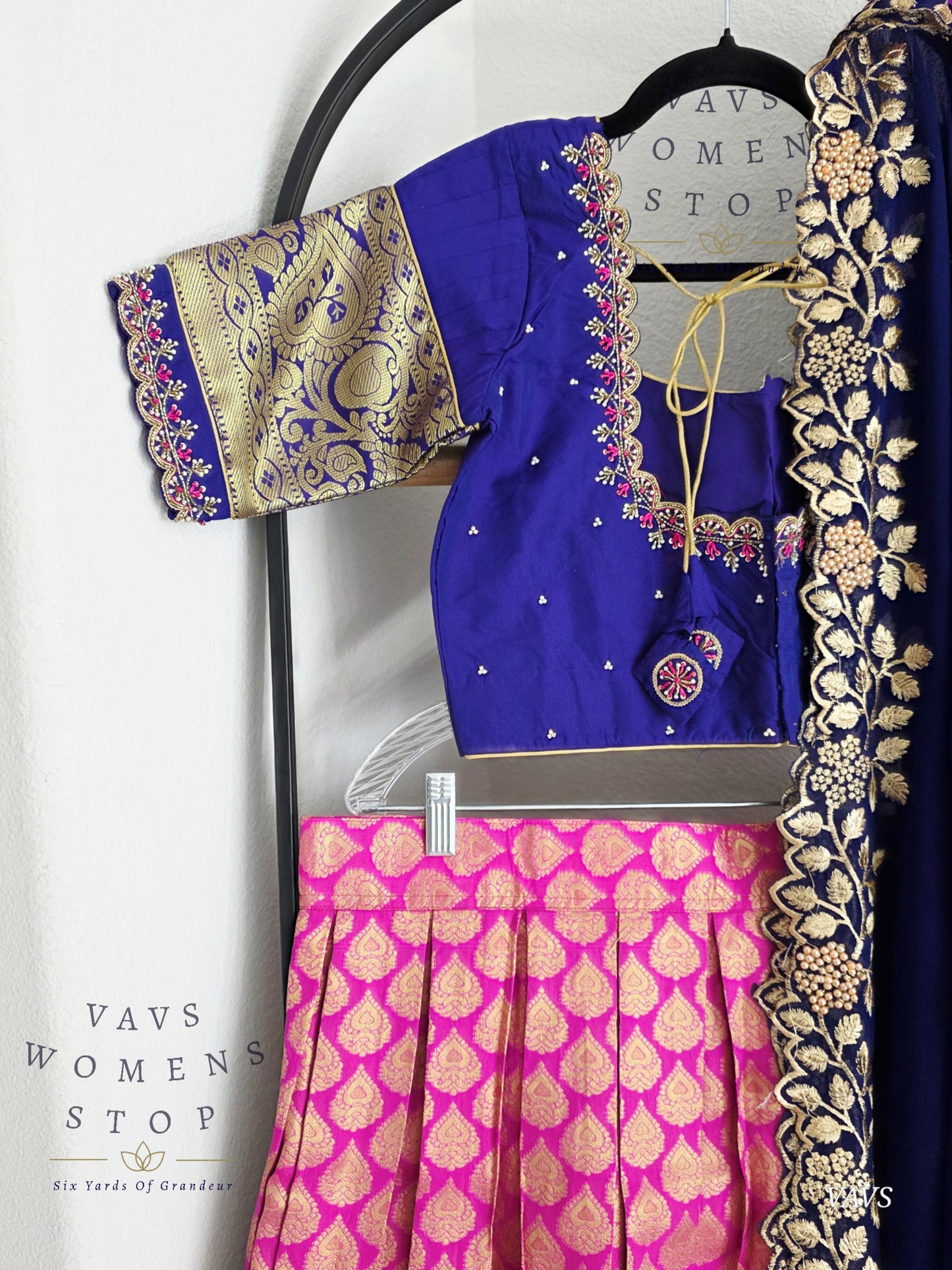 Traditional Half Saree Set