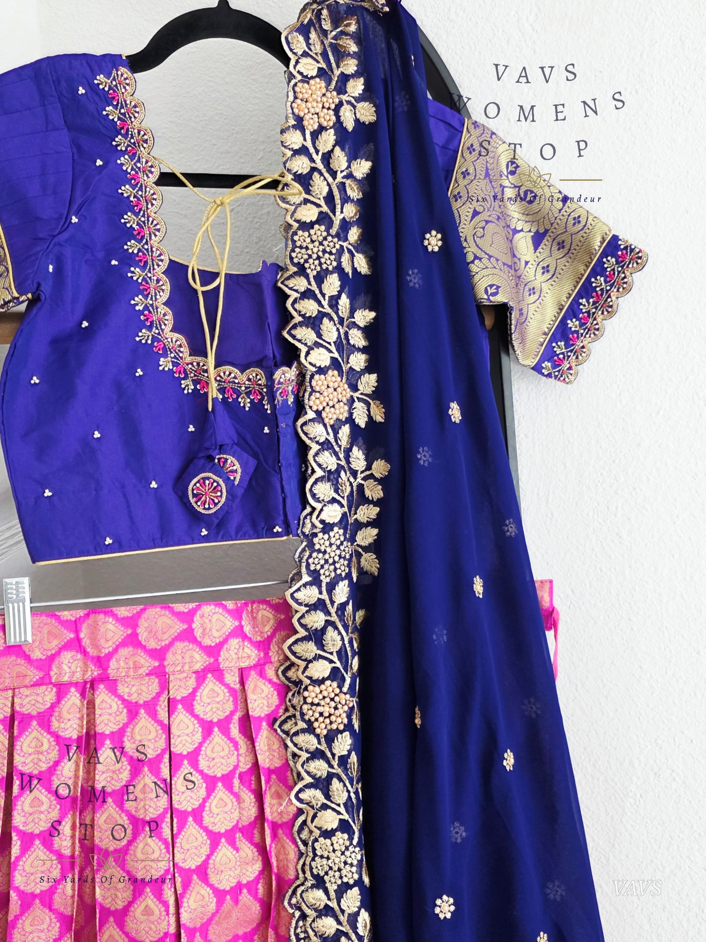 Traditional Half Saree Set
