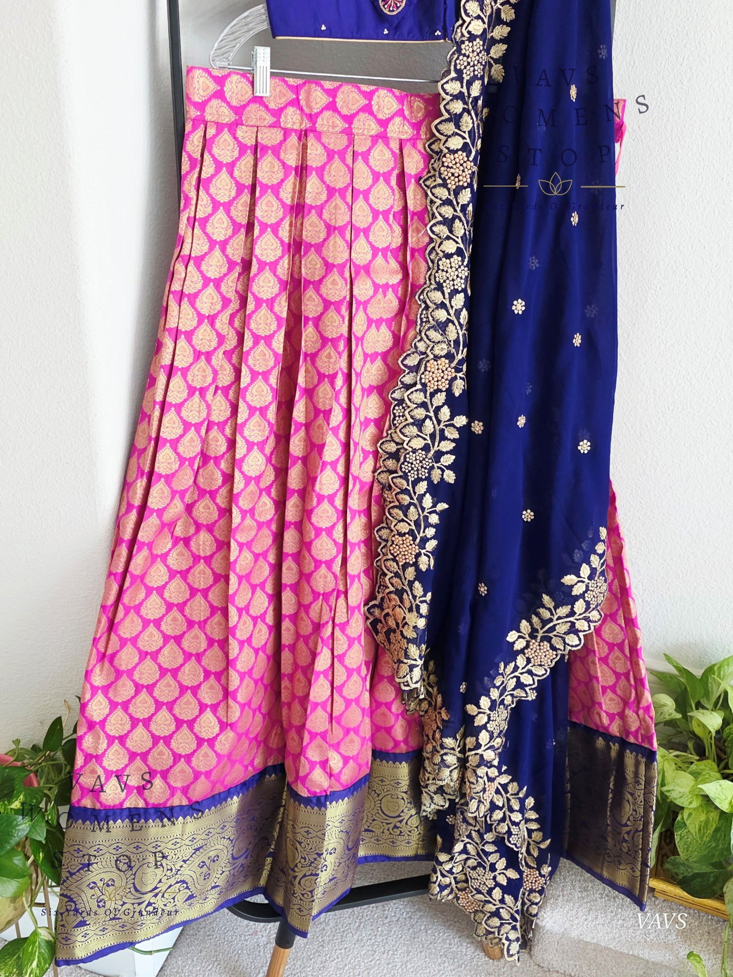 Traditional Half Saree Set