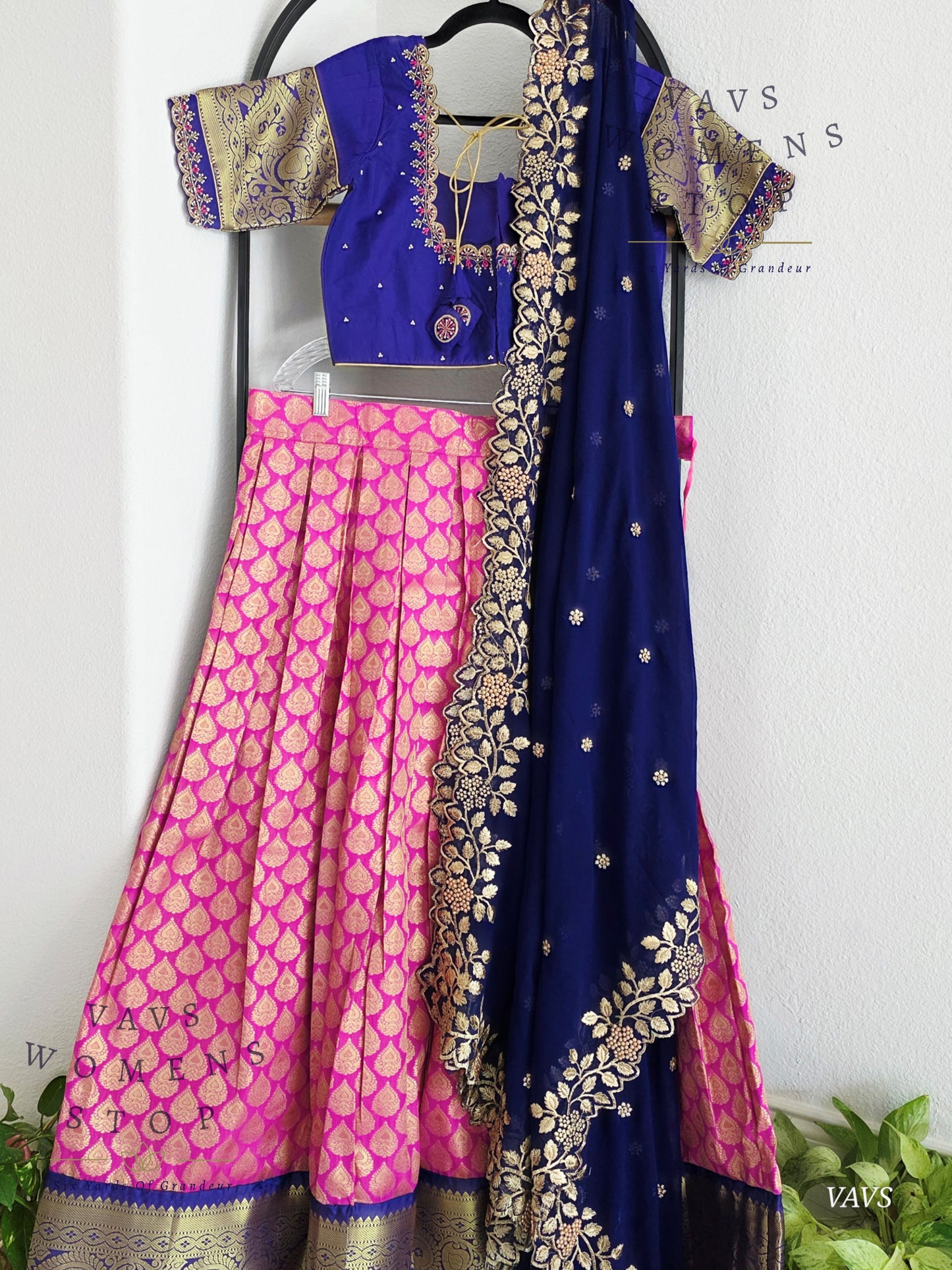 Traditional Half Saree Set