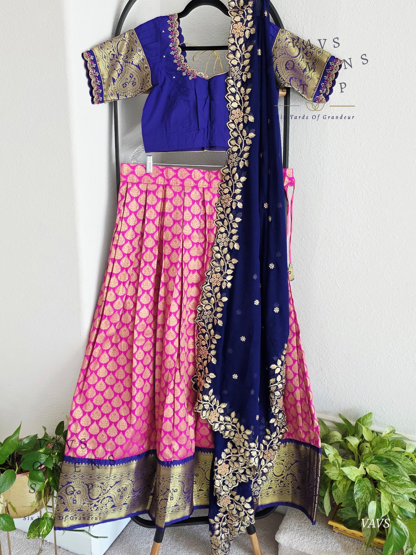 Traditional Half Saree Set