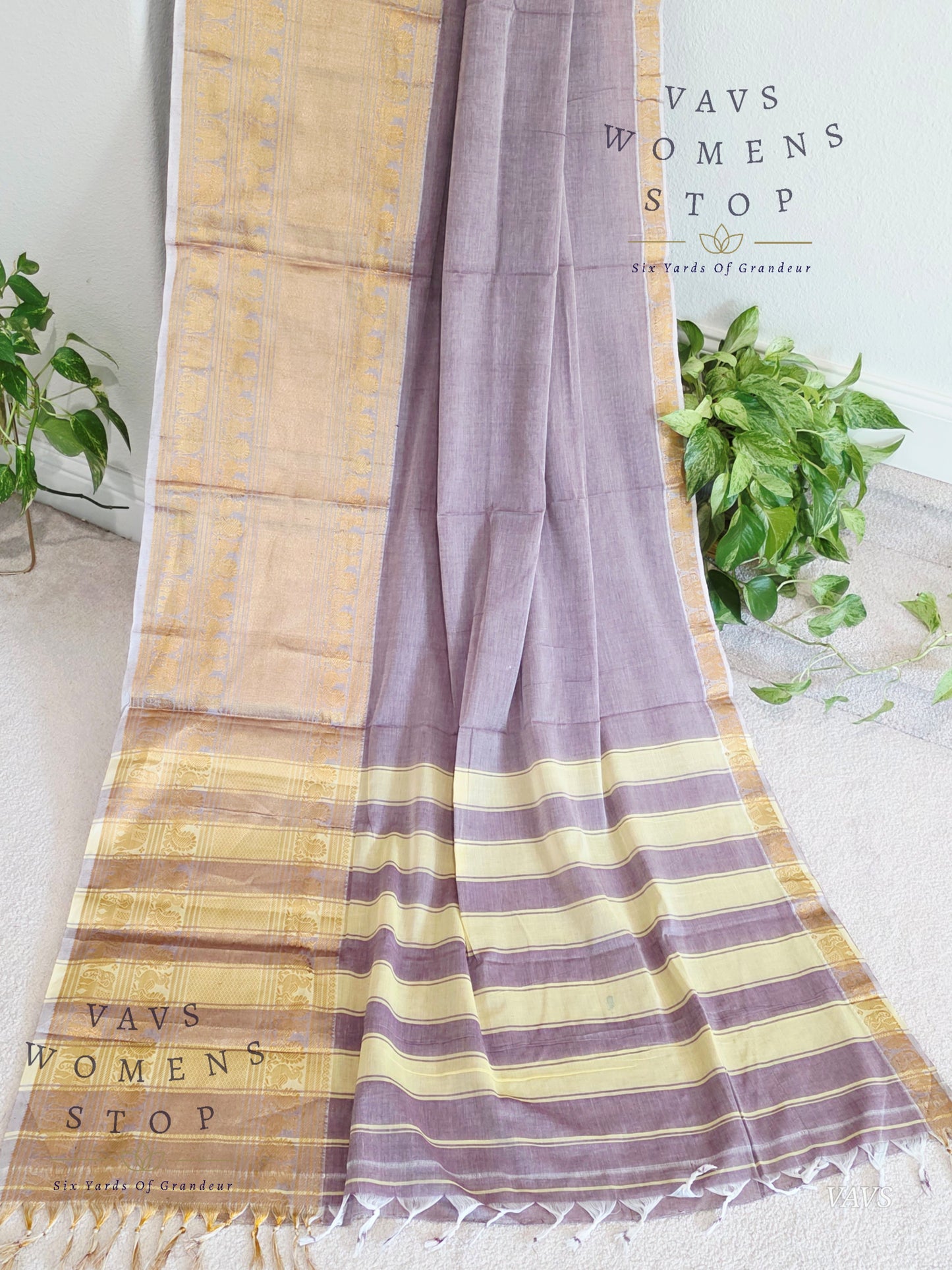 Trending New Shade Soft Narayanpet Cotton Saree - Blouse