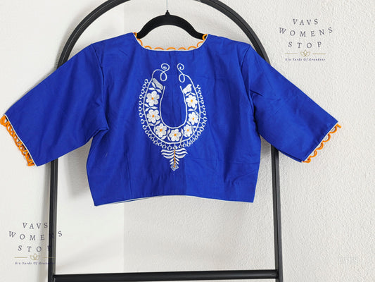 Soft Cotton Premium Tailored Designer Blouse