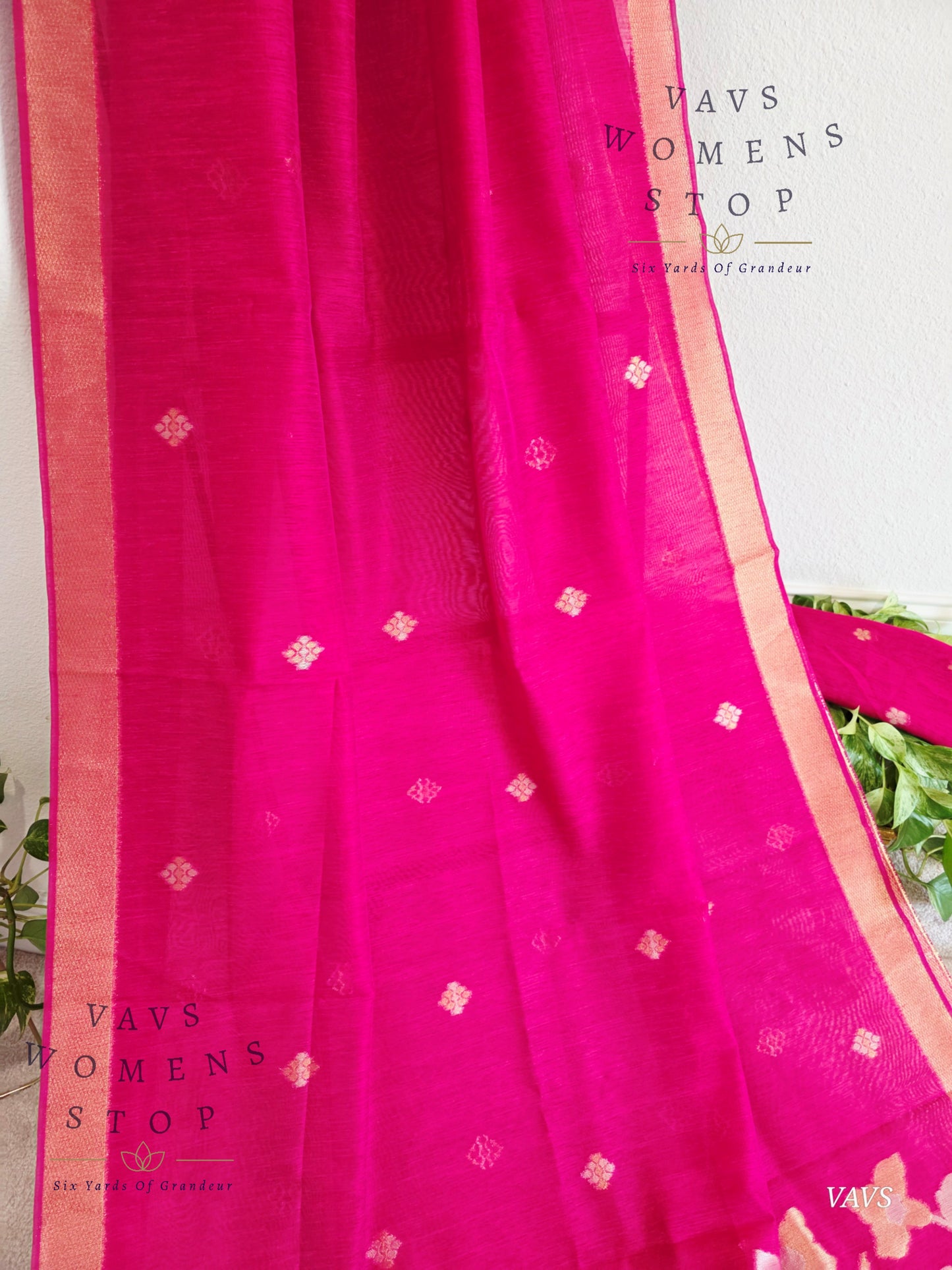 Pink Shade Semi Matka Silk Jamdani Saree