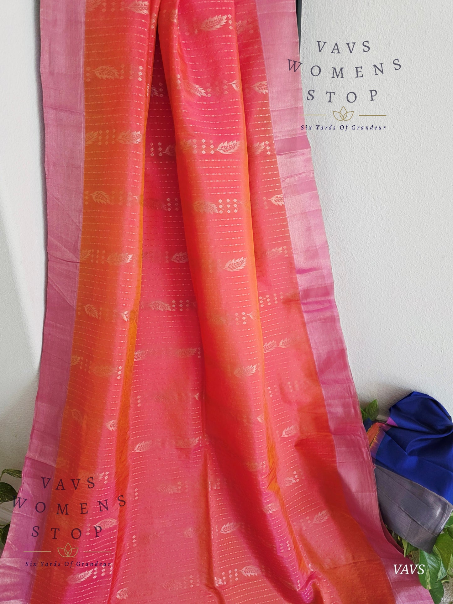 Semi Kanchi Soft Silk Saree with Khaddi Border