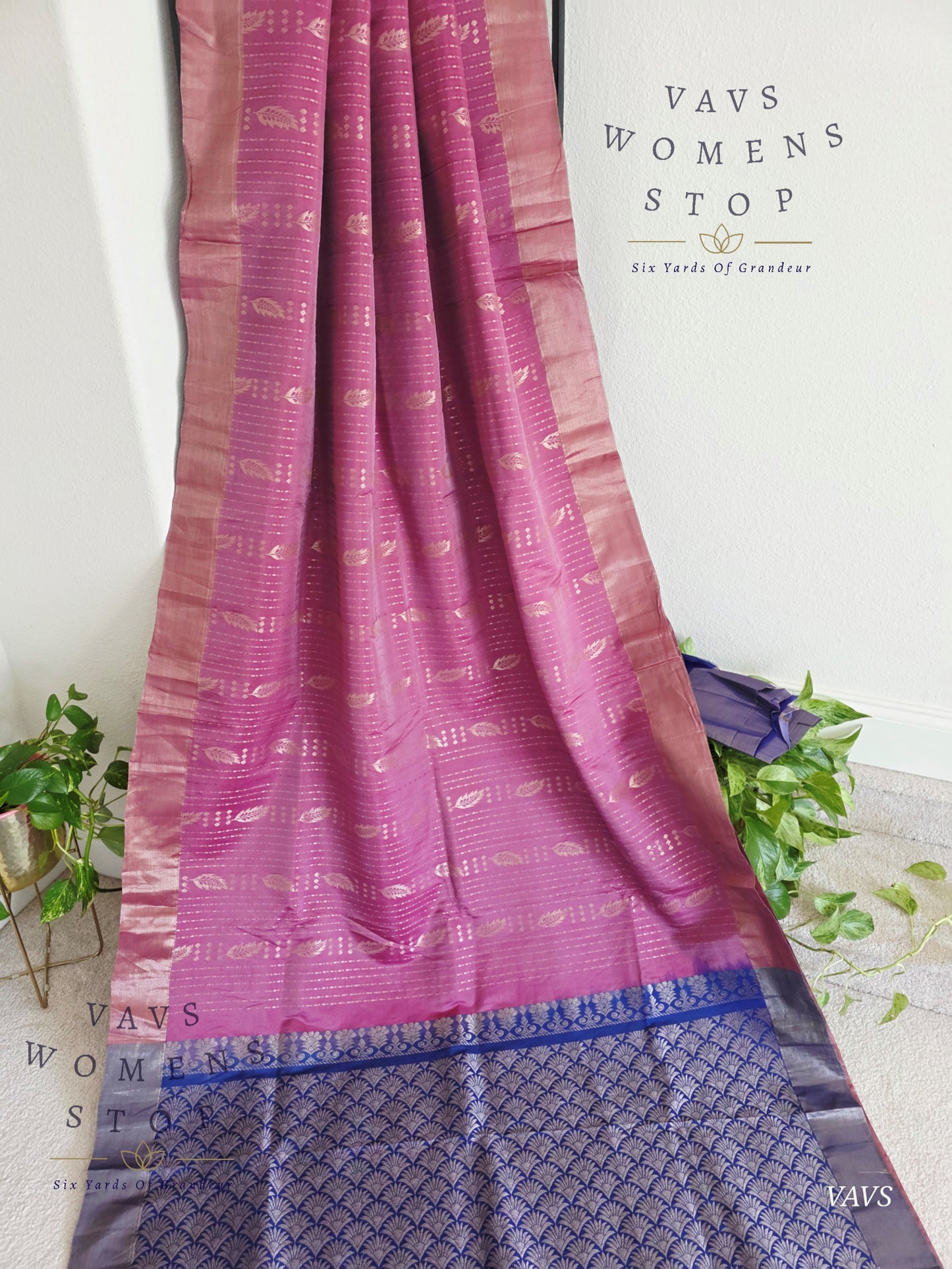 Semi Kanchi Soft Silk Saree with Khaddi Border