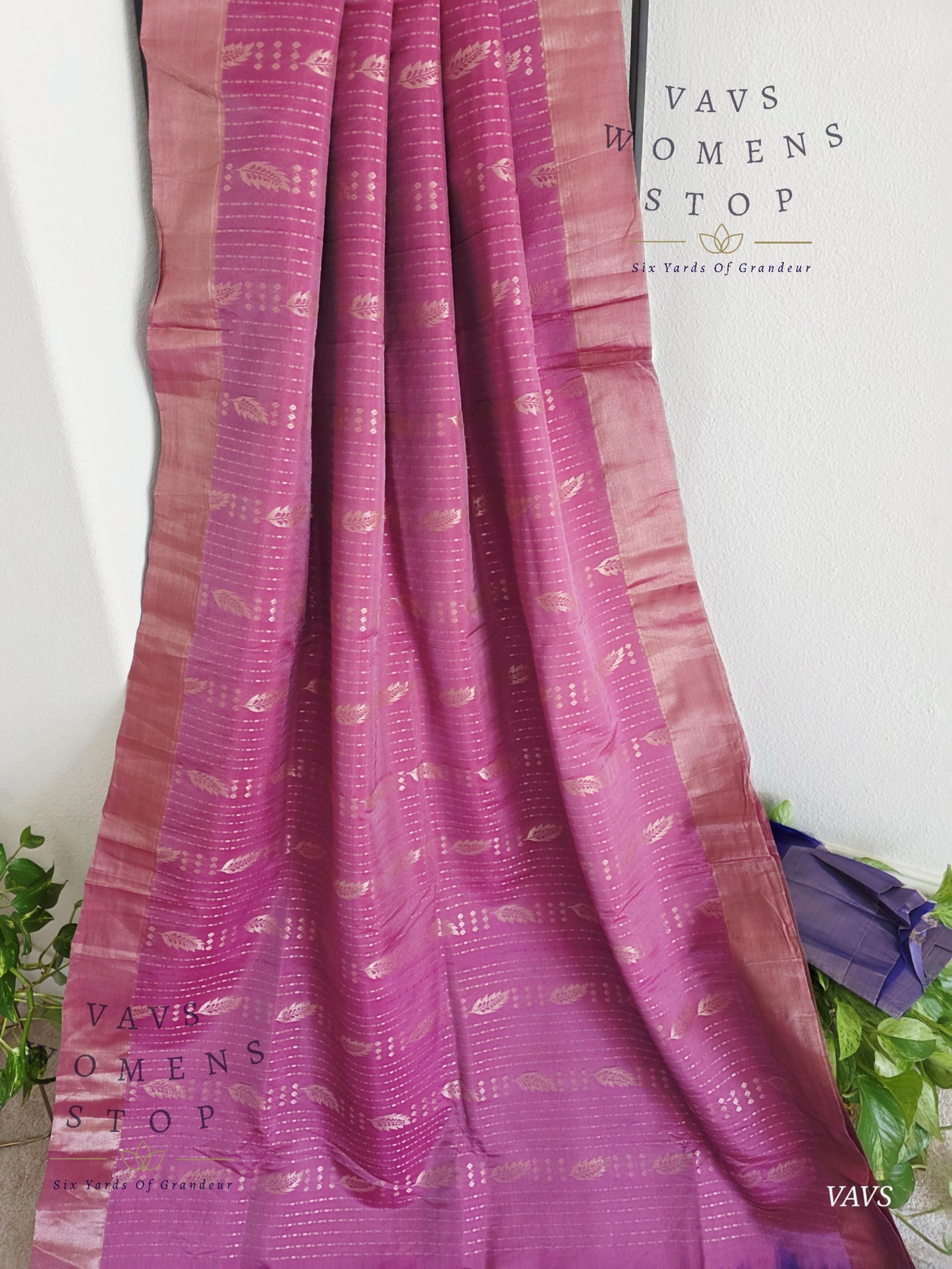 Semi Kanchi Soft Silk Saree with Khaddi Border
