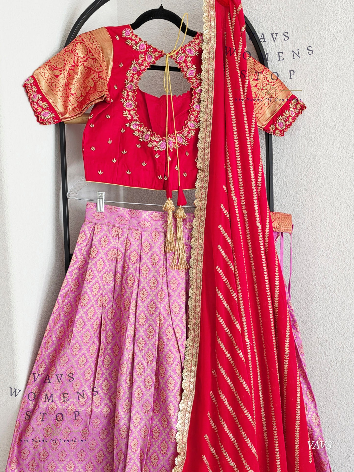 Traditional Half Saree Set