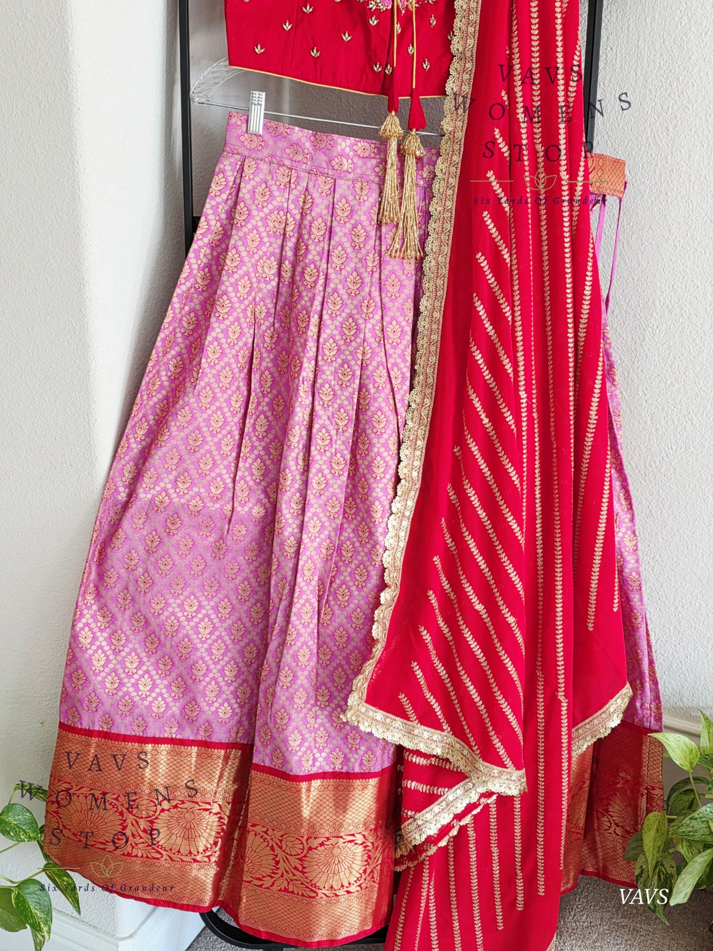 Traditional Half Saree Set