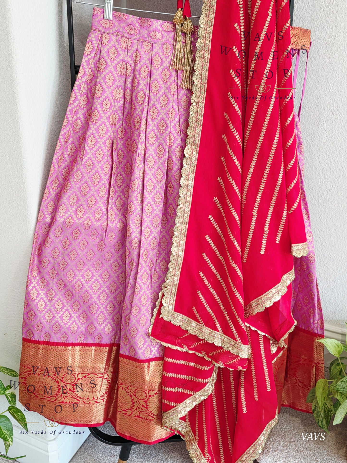 Traditional Half Saree Set