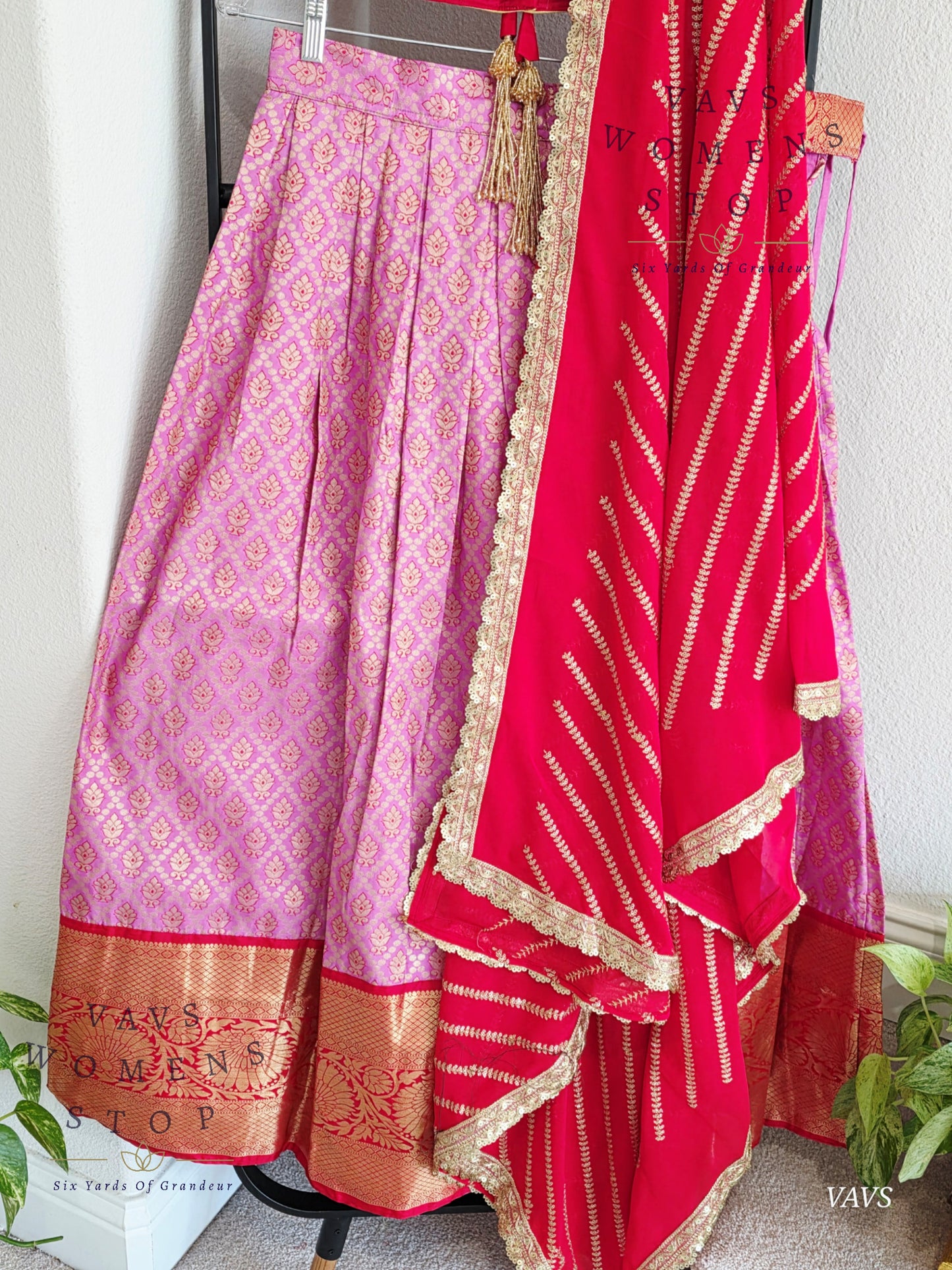 Traditional Half Saree Set