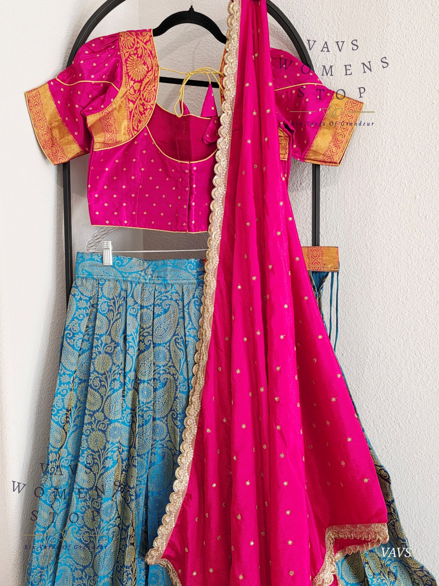 Traditional Half Saree Set