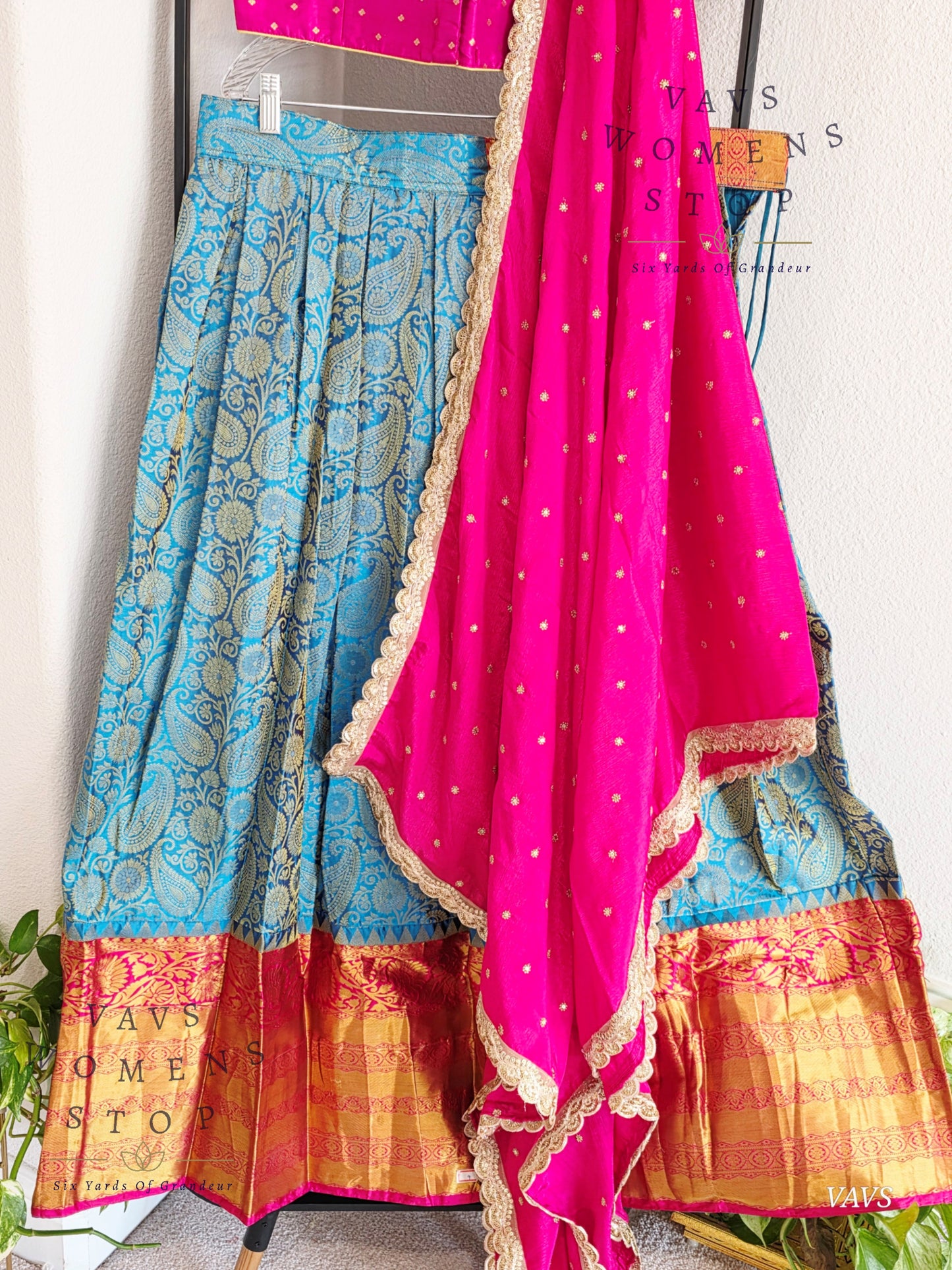 Traditional Half Saree Set
